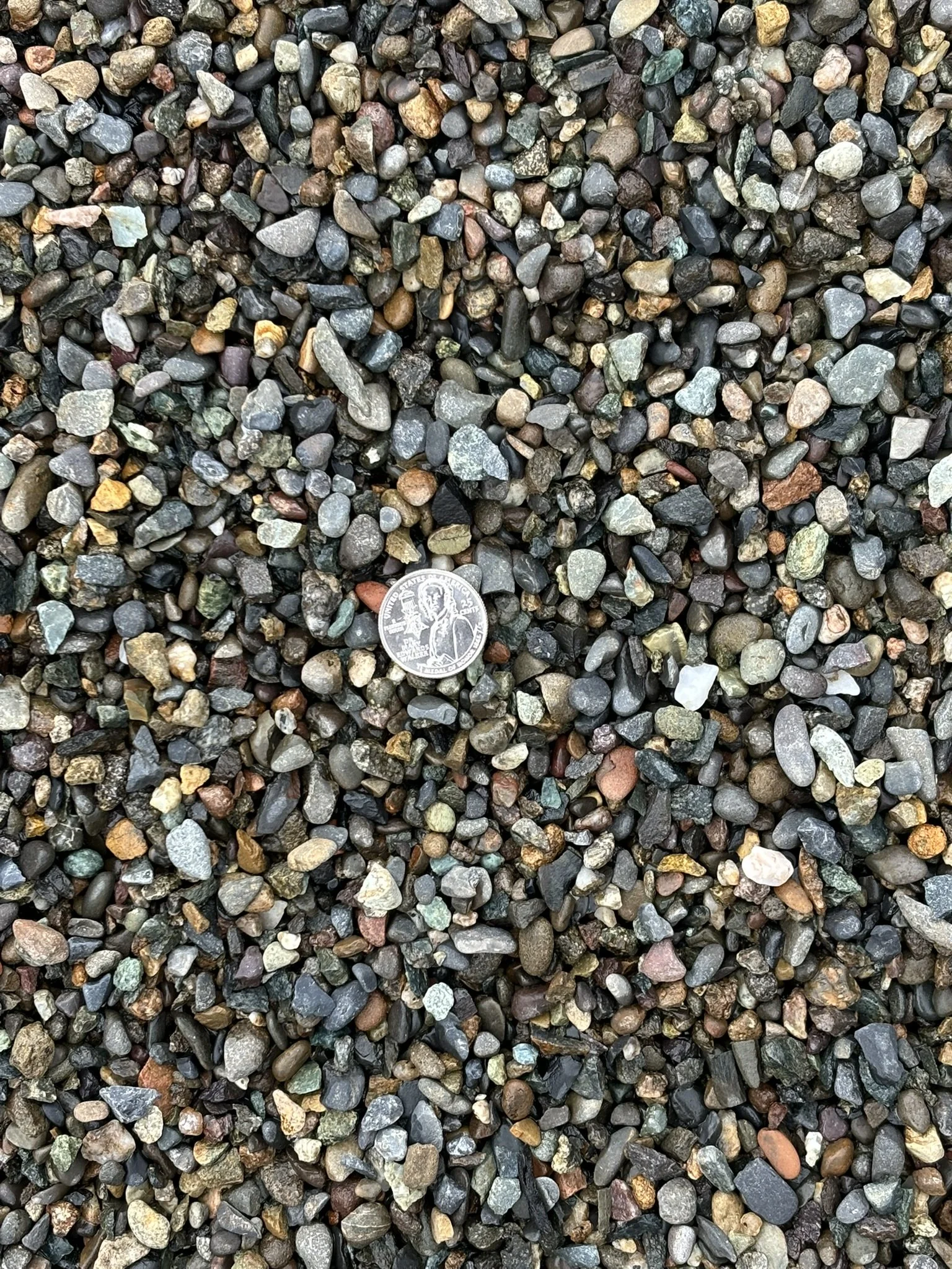 River Gravel 3/8" (Pea gravel)