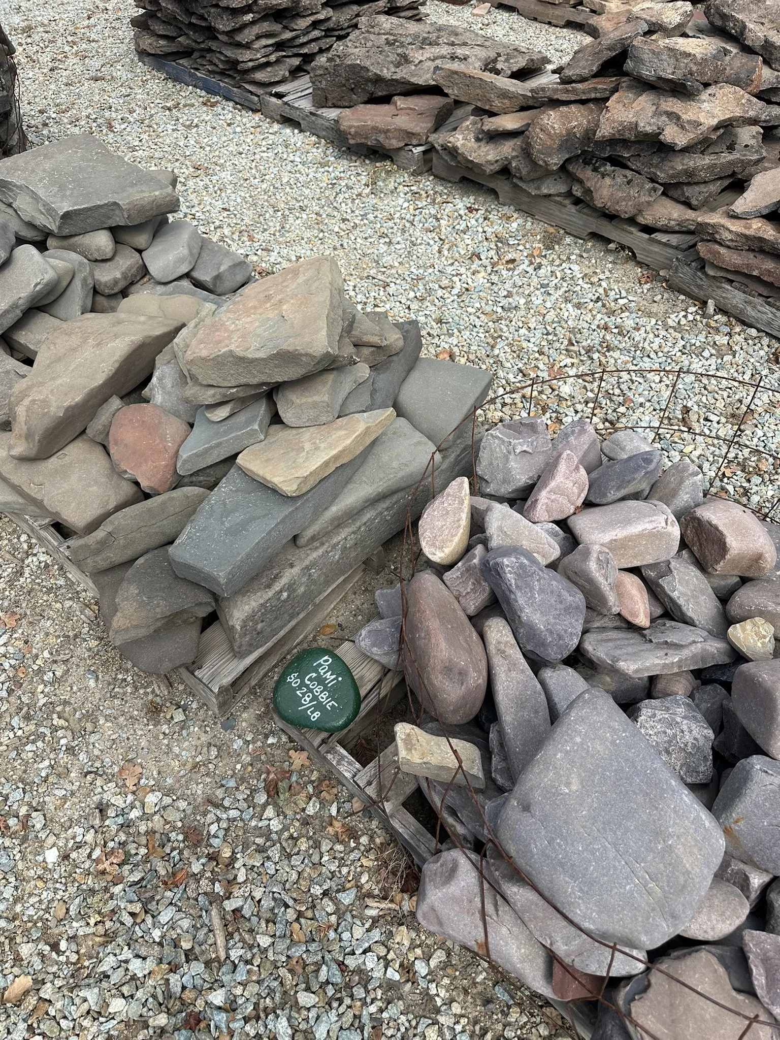 Pami Rock sold per LB