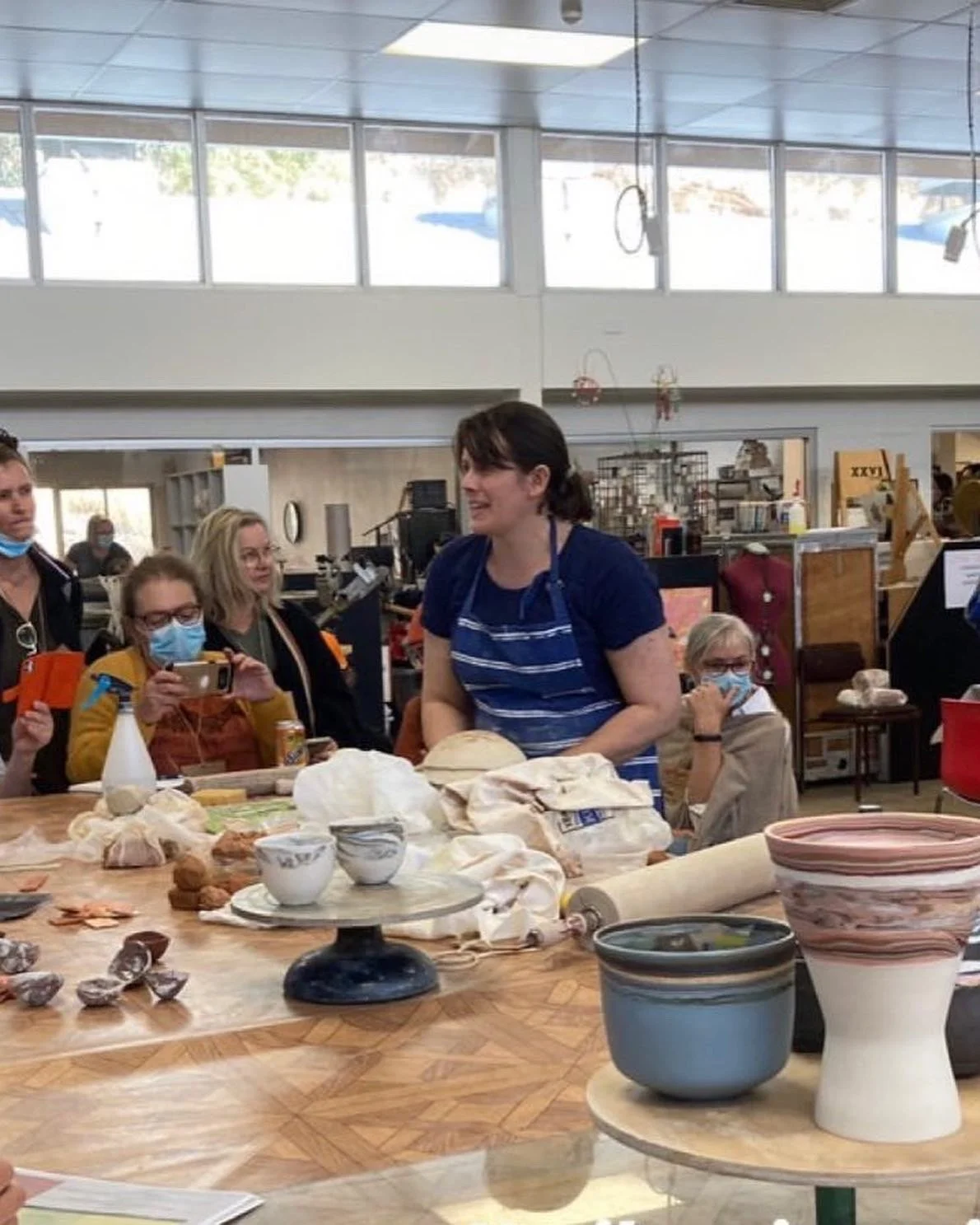 Demonstration at Australian Ceramics Triennale- Alice Springs 2022