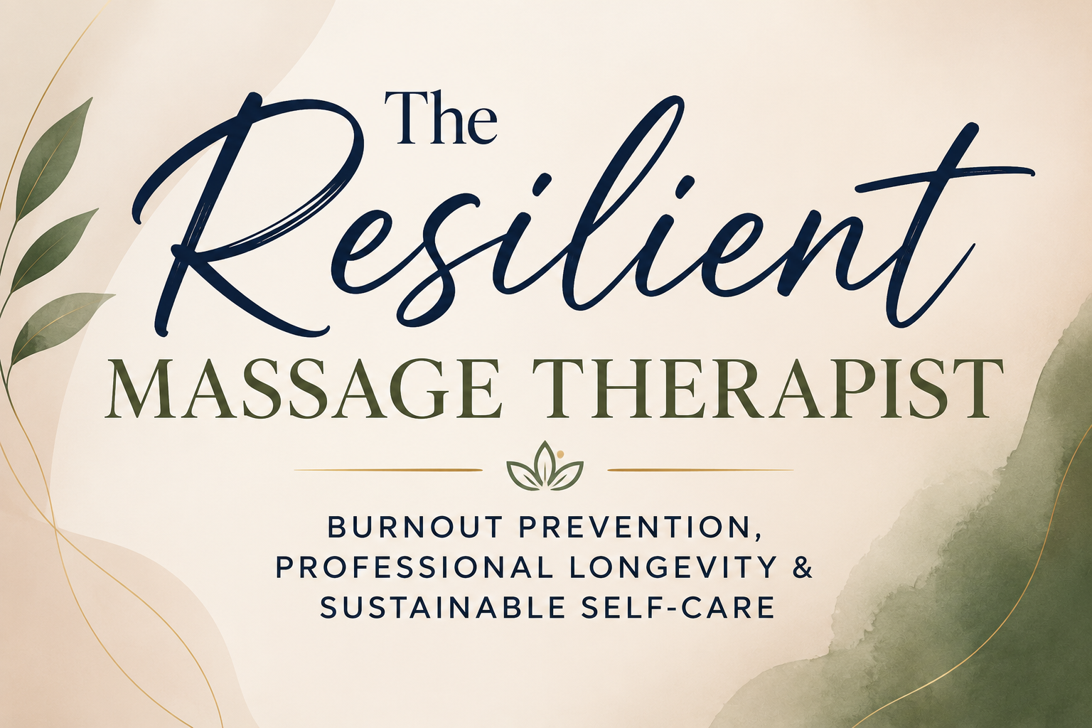 The Resilient Massage Therapist: Burnout Prevention, Professional Longevity, and Sustainable Self-care