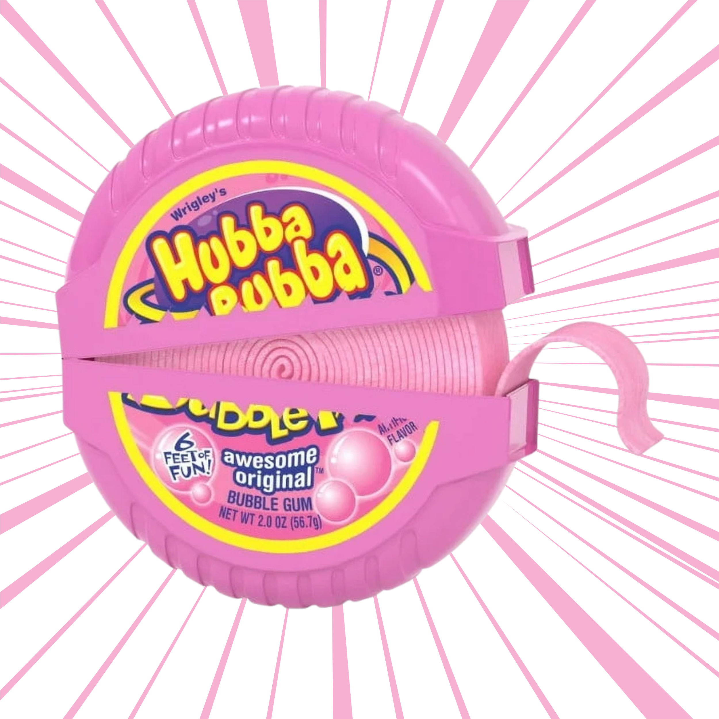 HubbaBubba Bubble Gum Tape Roll