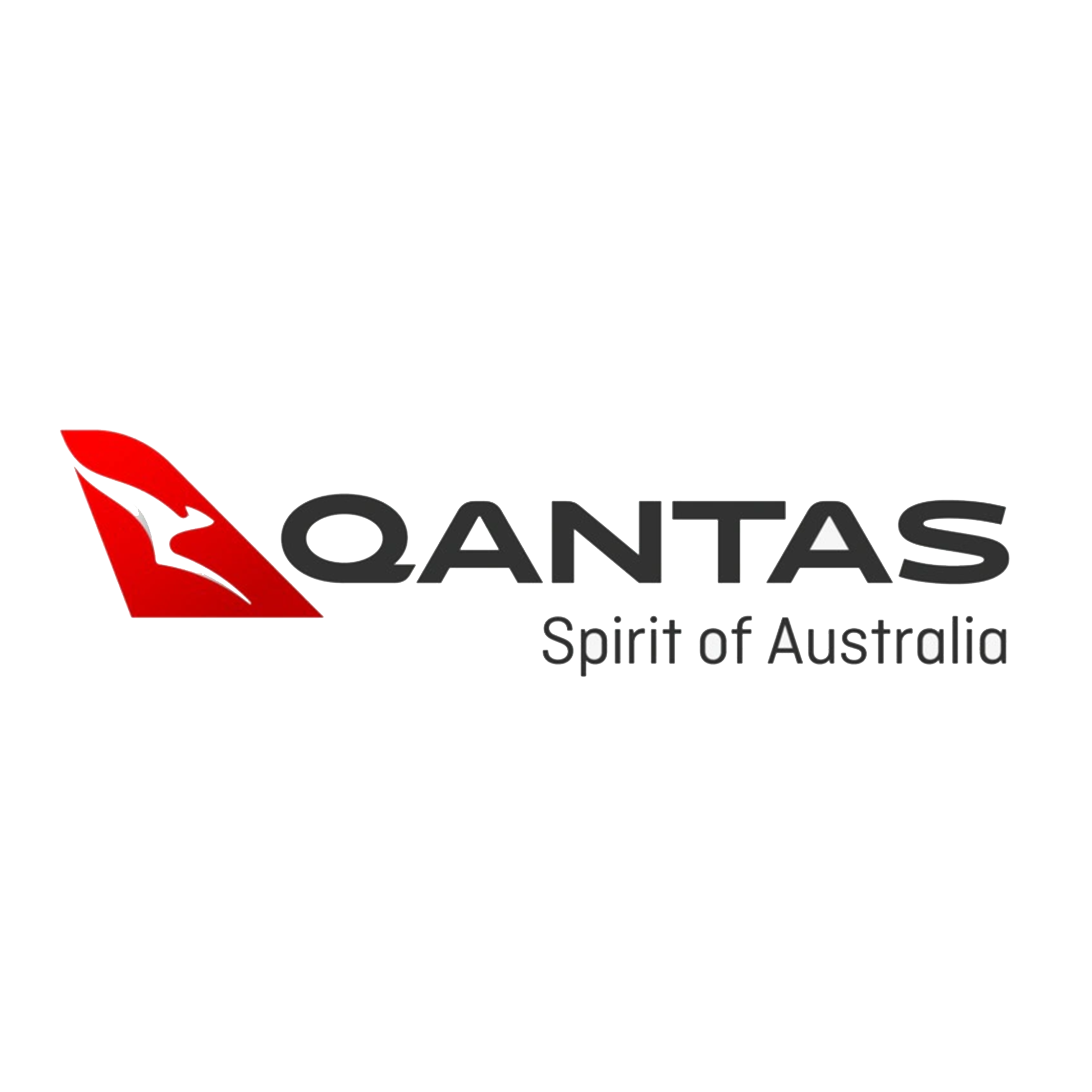 Part of a logo showing a red kangaroo silhouette and black text that reads 'KANGAROOS'.