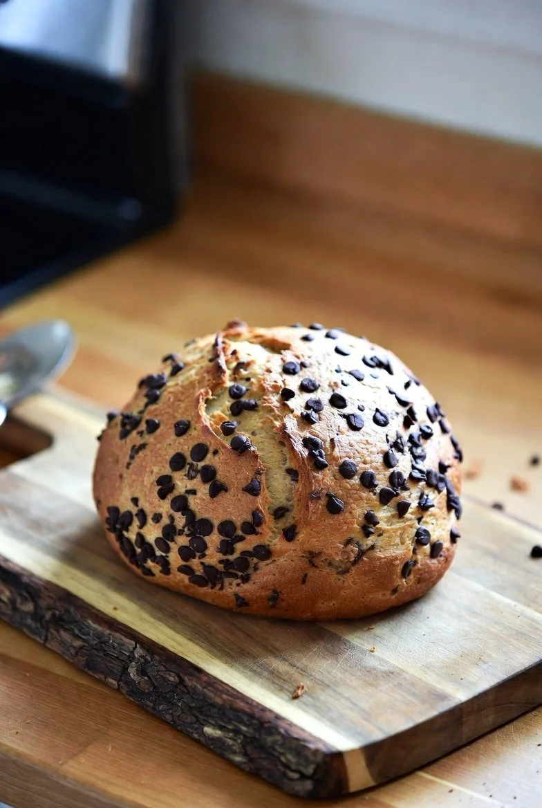 Sourdough Chocolate Chip Croissant Boule