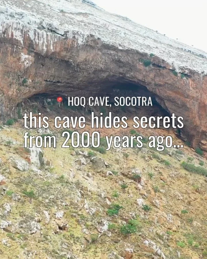 Are you the kind of person who looks for places like this?

Hoq Cave is one of Socotra&rsquo;s largest and most fascinating natural sites, stretching 2 km deep into the mountain. Reaching it takes a hike, but what&rsquo;s inside makes it worth it. 

