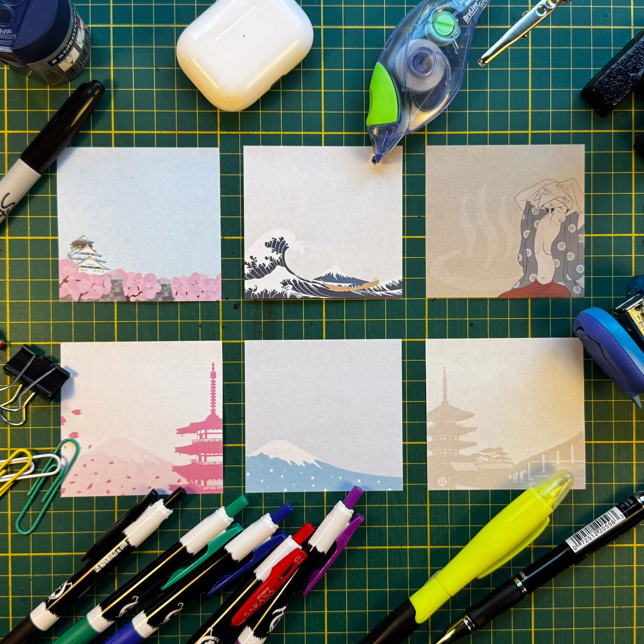 Stationery - post-it notes