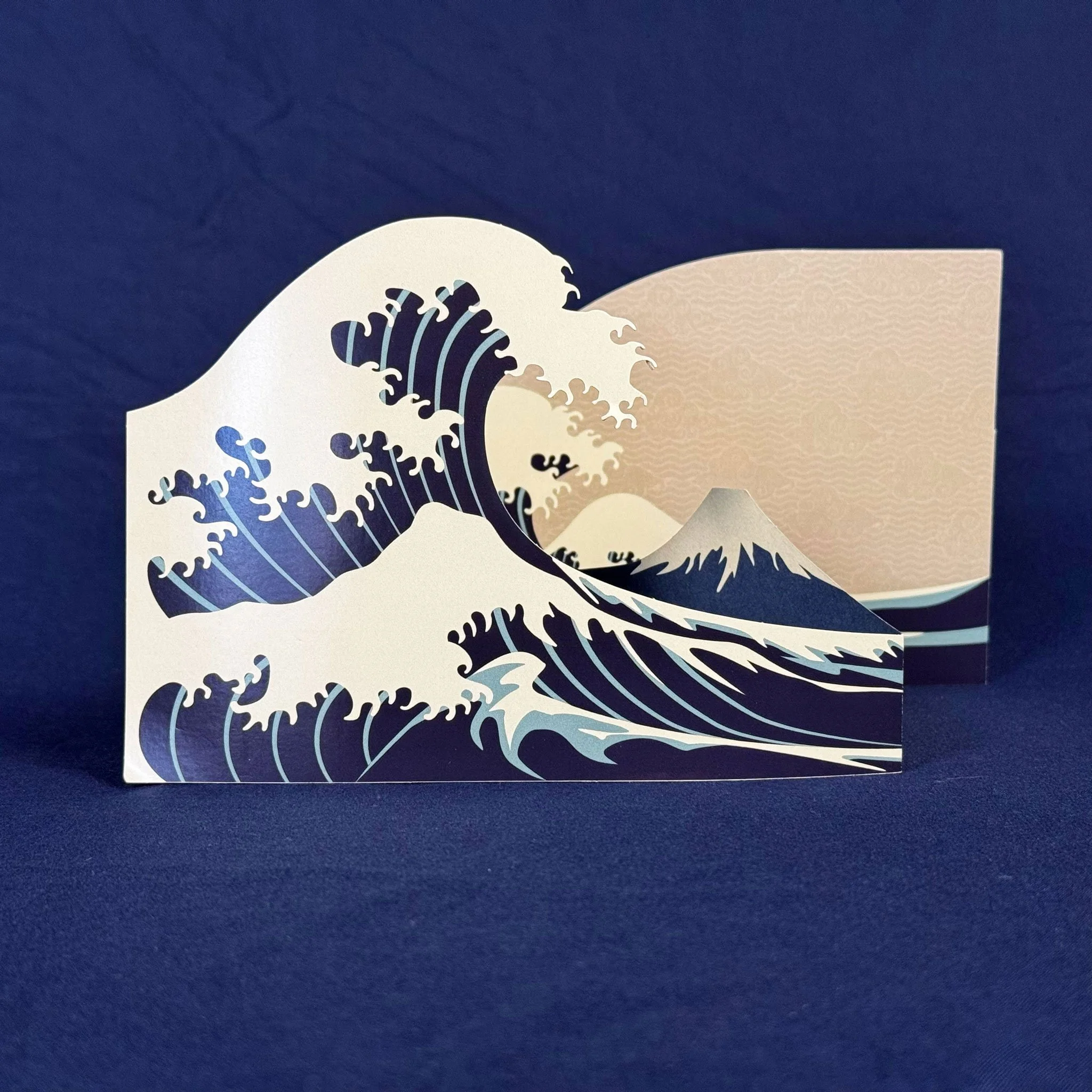 Greeting card - The great wave
