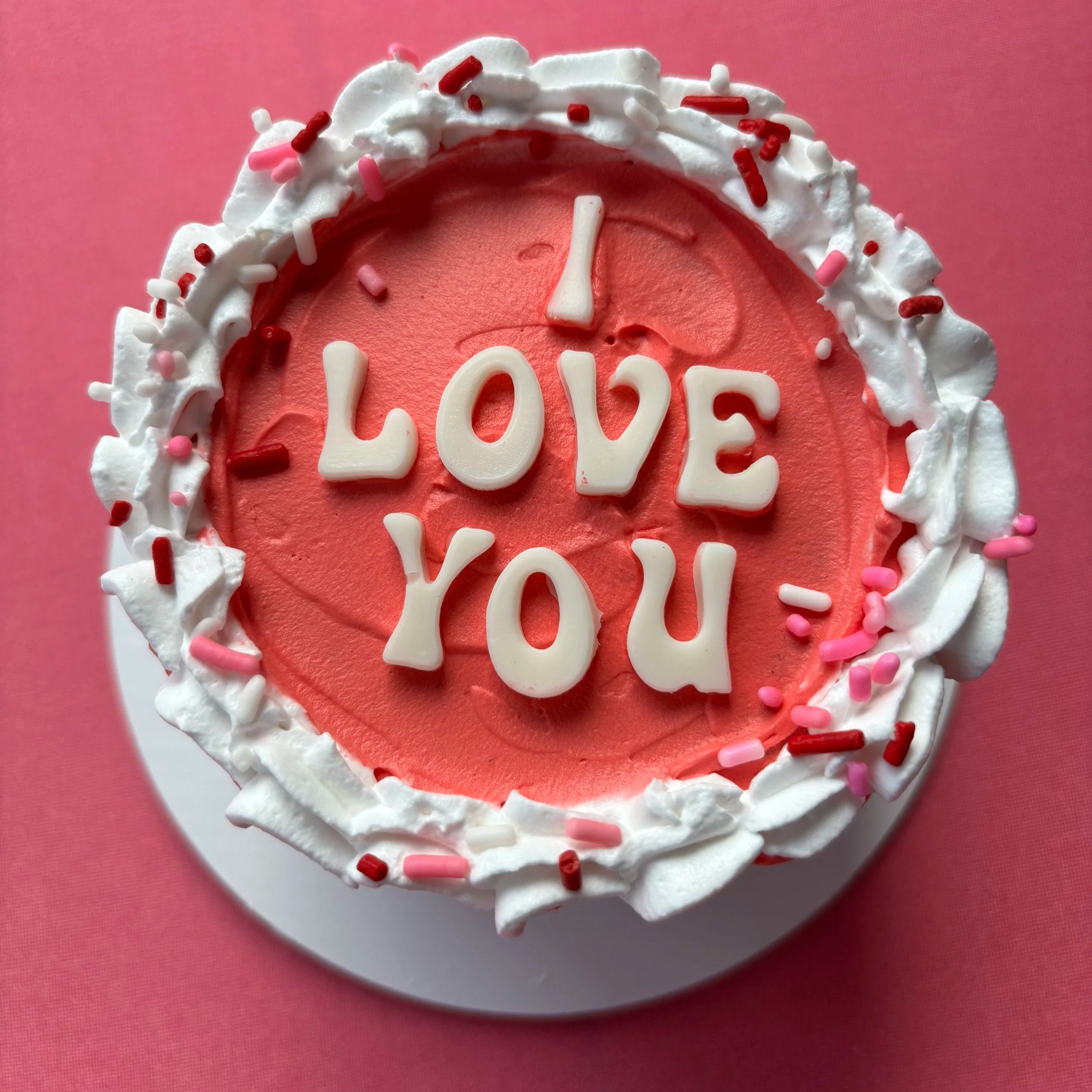 Special Message Bento Cake