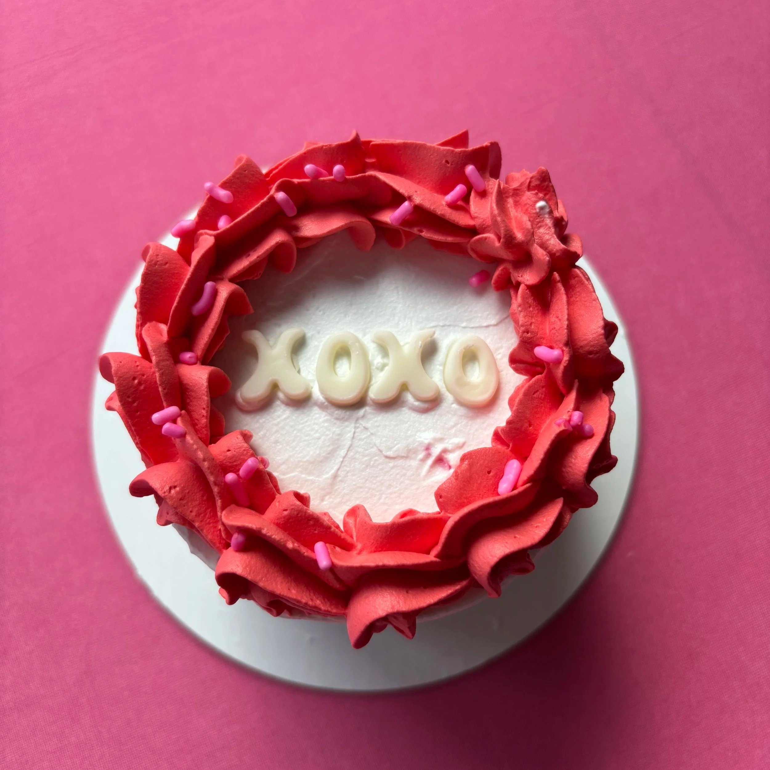 Special Message Bento Cake