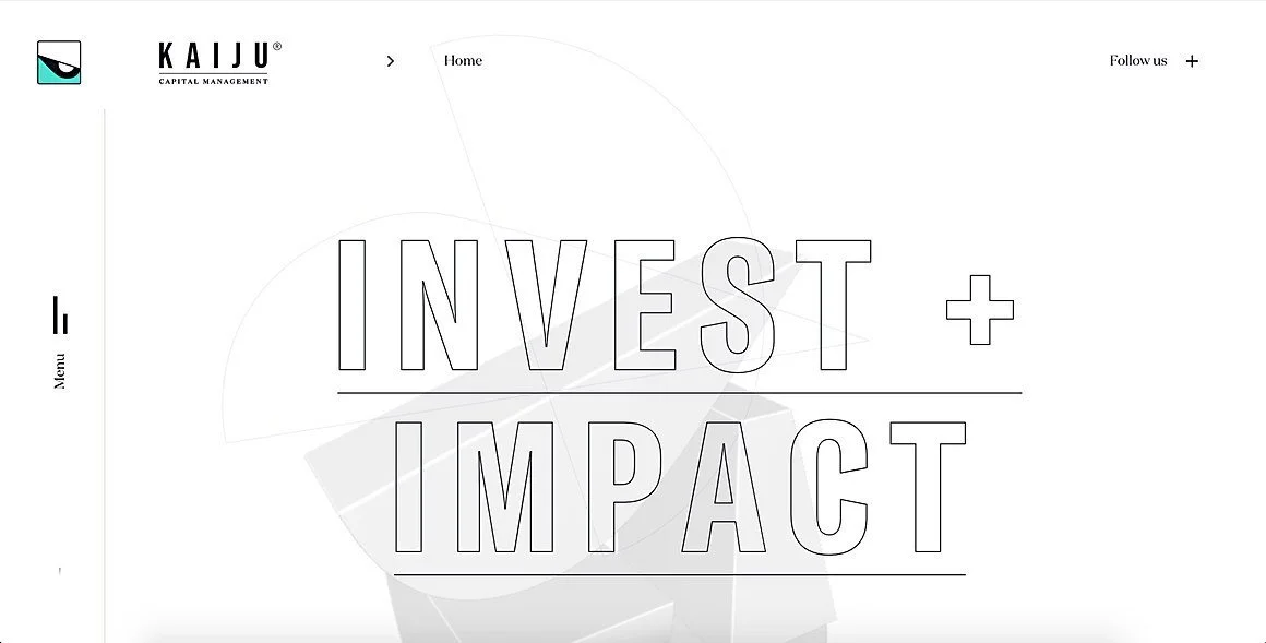 Kaiju Capital Management Website Splash Page