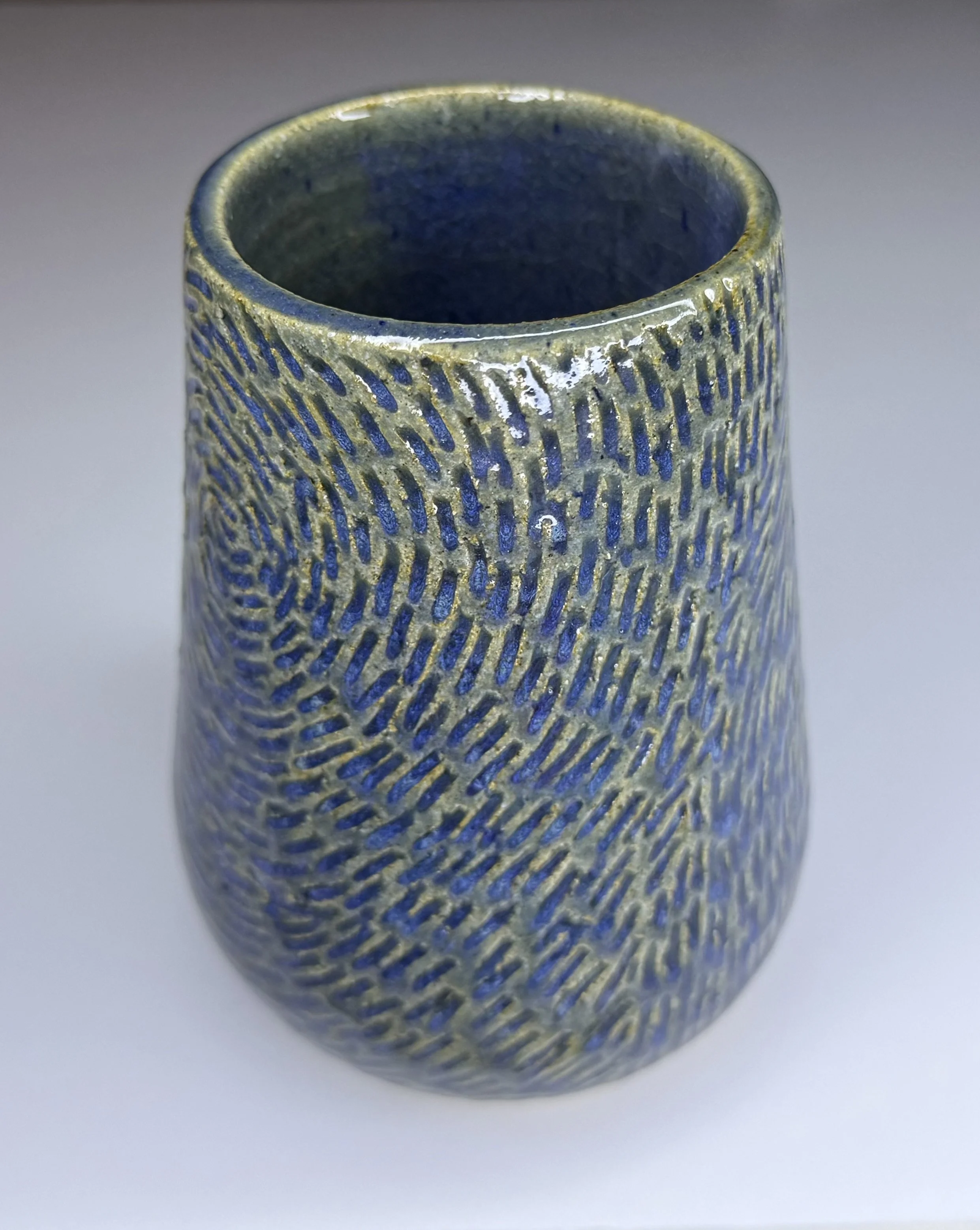 Droplets, Δ6 Stoneware, Glaze, 5" x 4" x 4", 2025