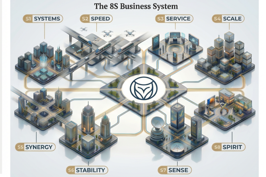 The 8S Digital Readiness Model: A Systems Framework for Modern Businesses