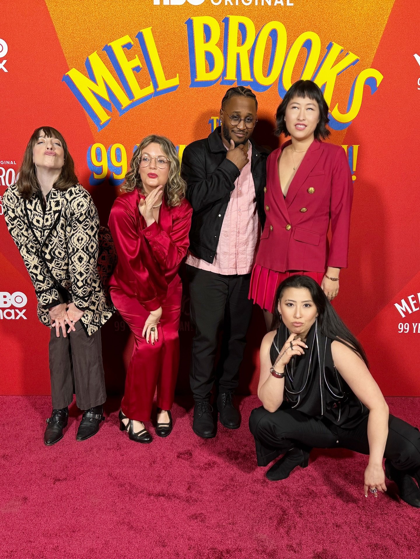 I have some big feelings when reminded that I get to work and play with a brilliant cohort of meteoric comedic talent. Last night some @dropouttv gang were invited to the red carpet of @juddapatow &amp; @mbonfiglio2000&rsquo;s truly excellent documen