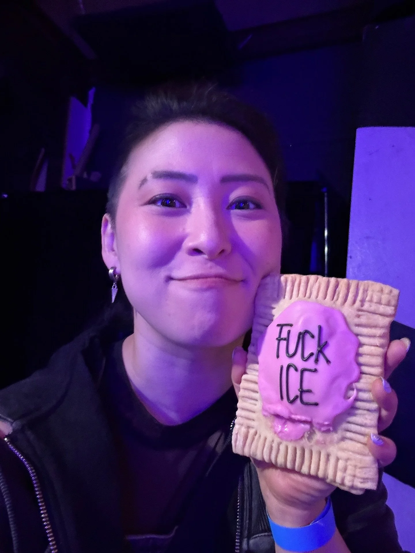 $31k and counting raised to help our Frogtown neighborhood vendors. The most vulnerable in our community are at risk for kidnapping and assault by ICE and we say fuck that and fuck them, keep out!! I am so impressed and proud of the comedians of The 