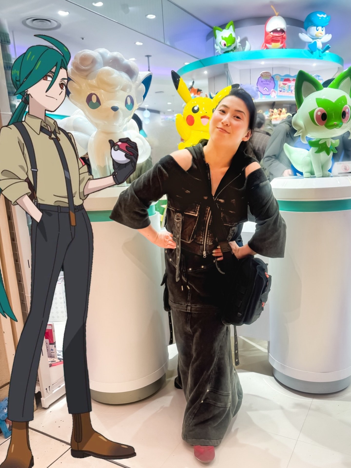 Got to spend Pok&eacute;mon day at the Sapporo @pokemon Center, where Alolan Vuplix is the prefecture ambassador! Pok&eacute;mon means so much to me, from being a family bonding activity, to teaching my American classmates to appreciate onigiri (donu