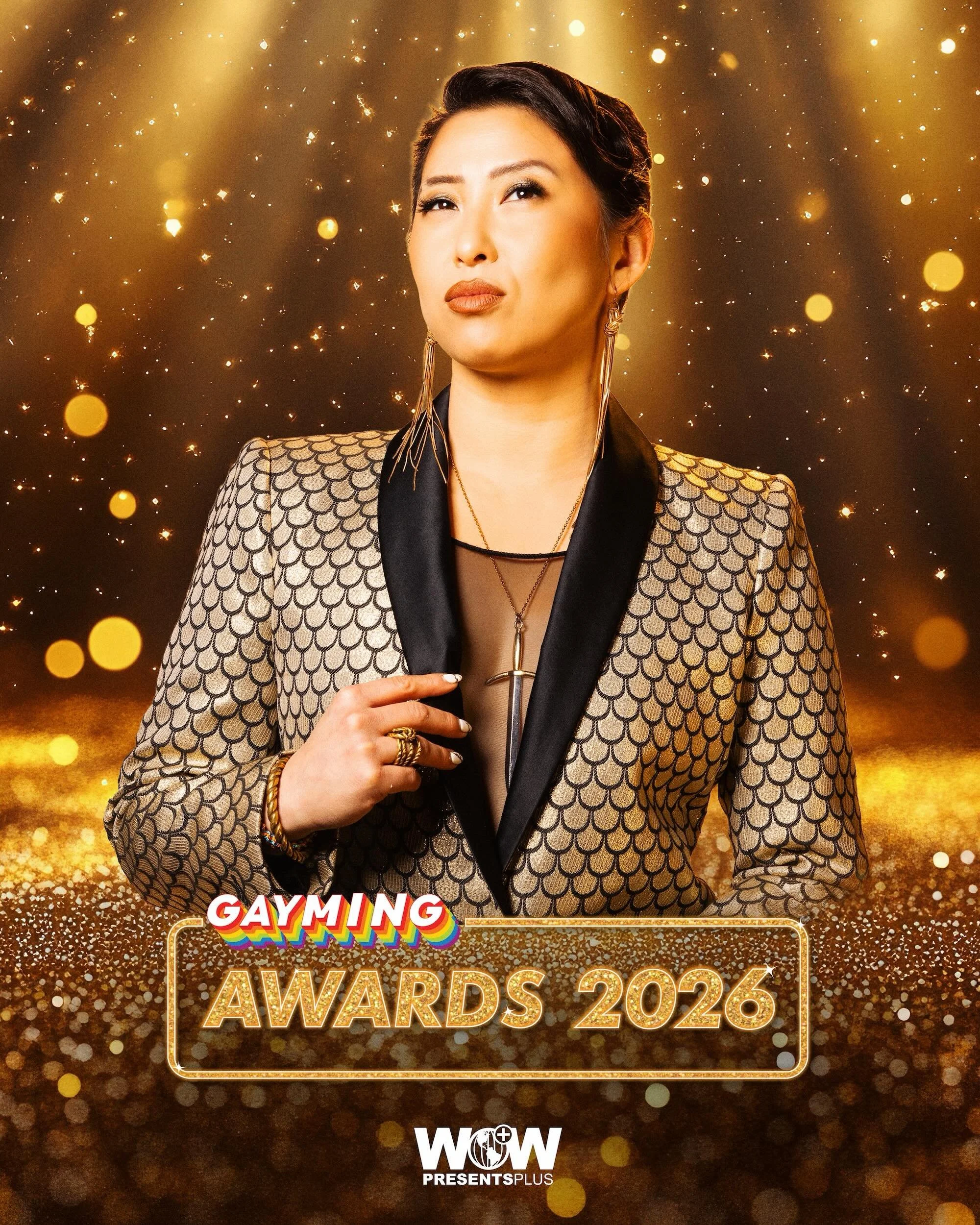 Glowwwing to be co-hosting with these radiant babes! 💛⭐️🌟We&rsquo;re celebrating the best of queer geek culture at the Gayming Awards 2026, Monday June 8th exclusively on WOW Presents Plus! Can&rsquo;t wait for you to see the silly billy bits my bu