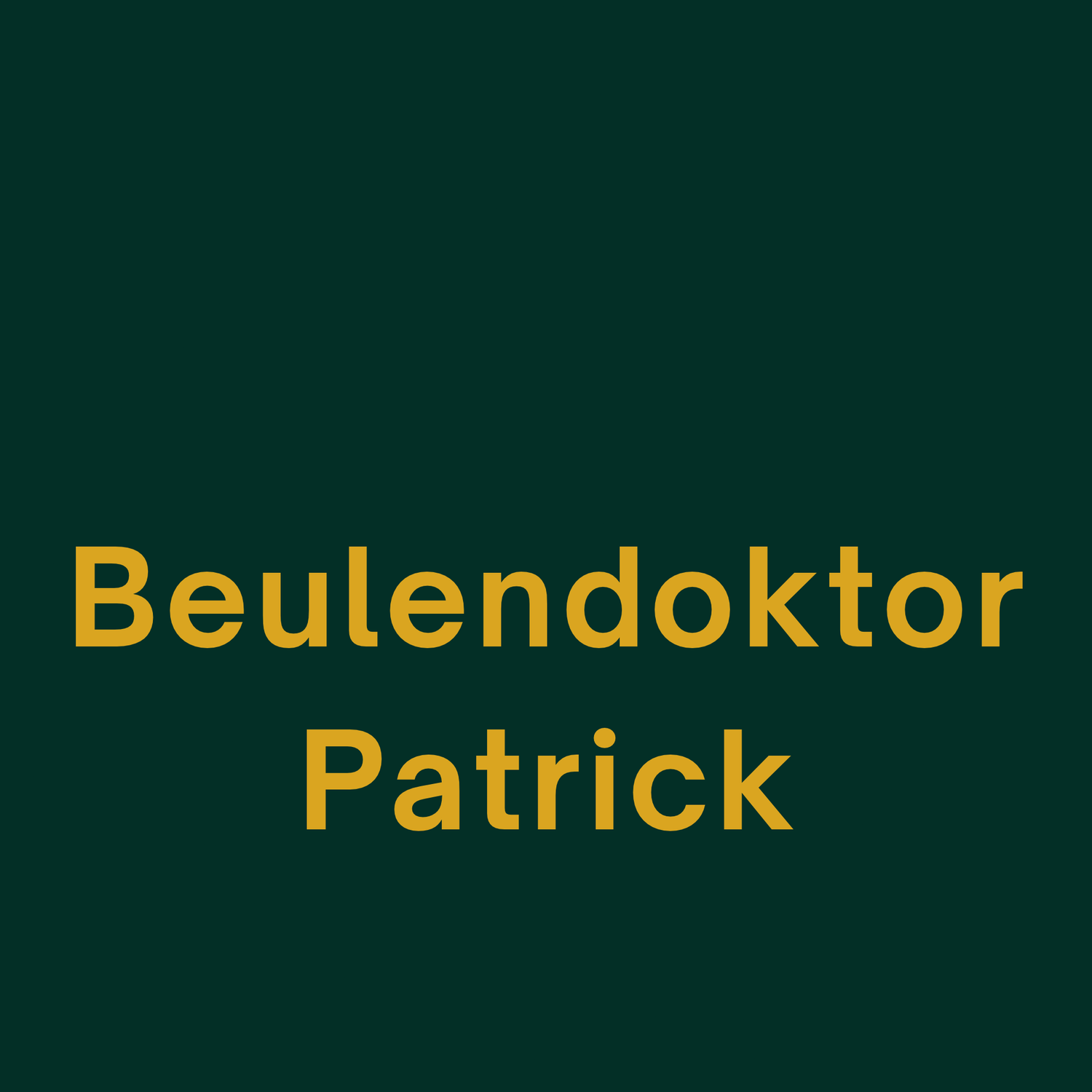 Beulendoktor Patrick