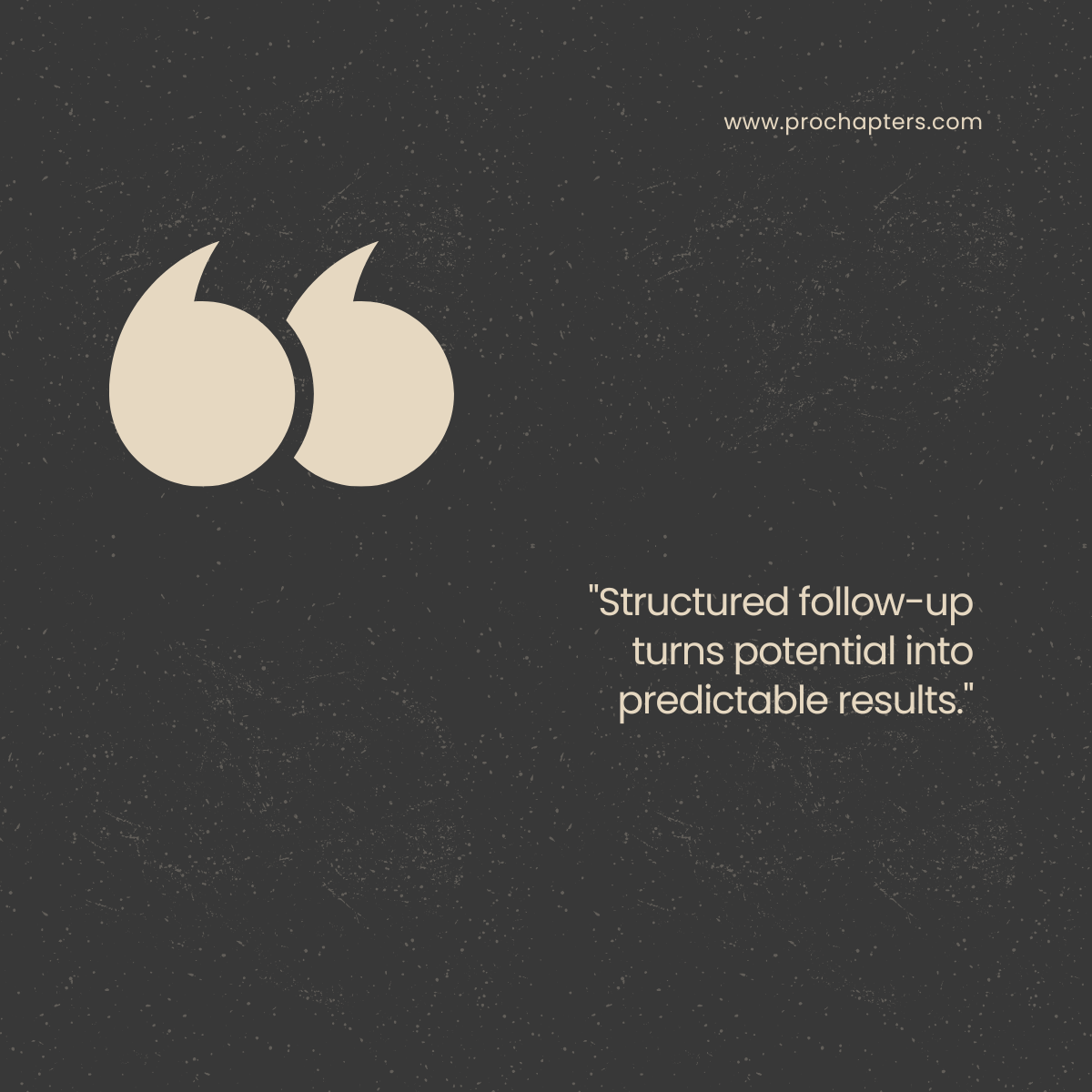 Follow Up with Precision