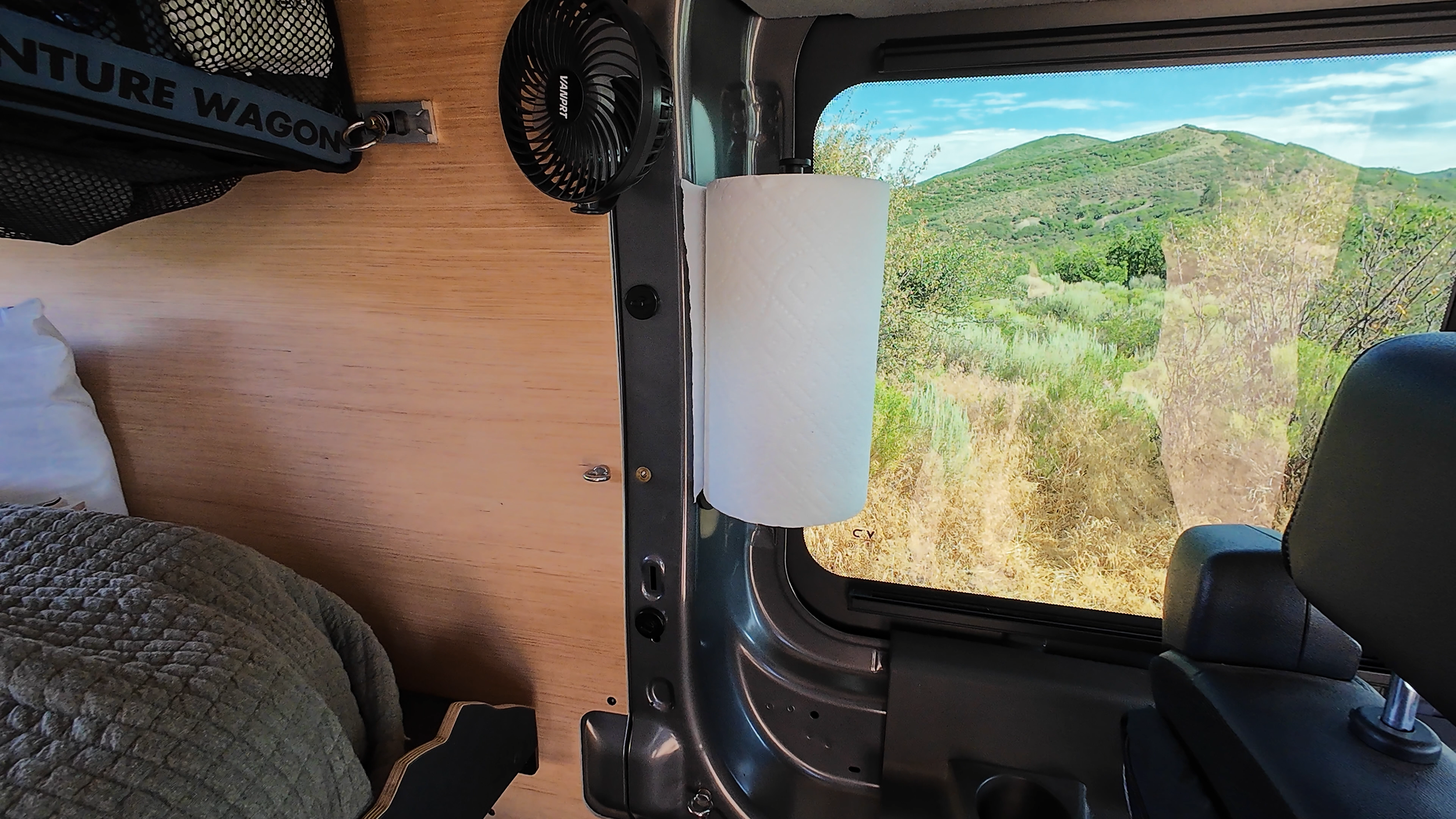 Magnetic Paper Towel Holder for Vans and Overland Vehicles