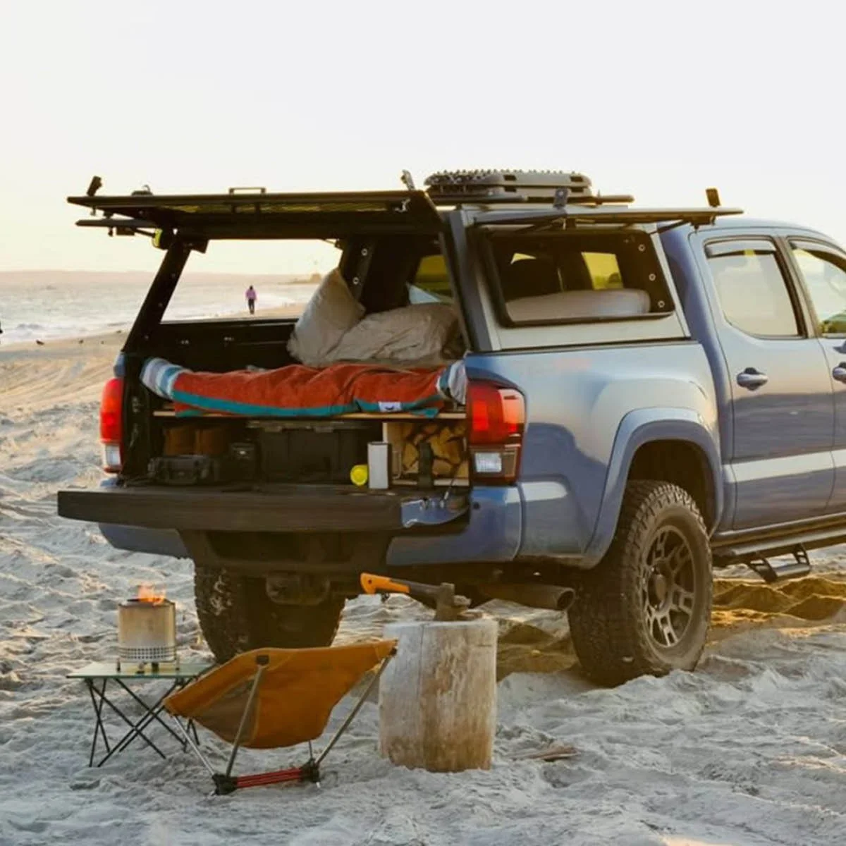 OVS steel topper on a Toyota Tacoma