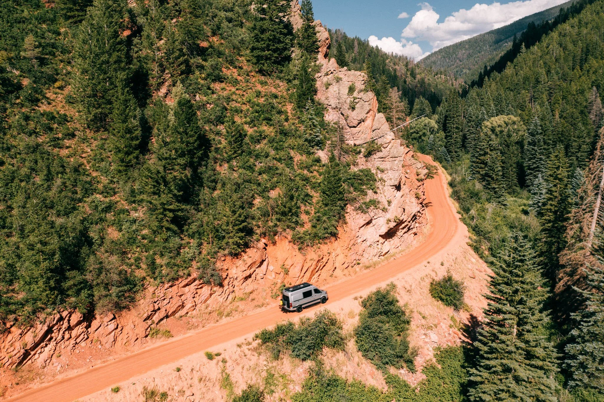 Custom van conversion by White River Overland