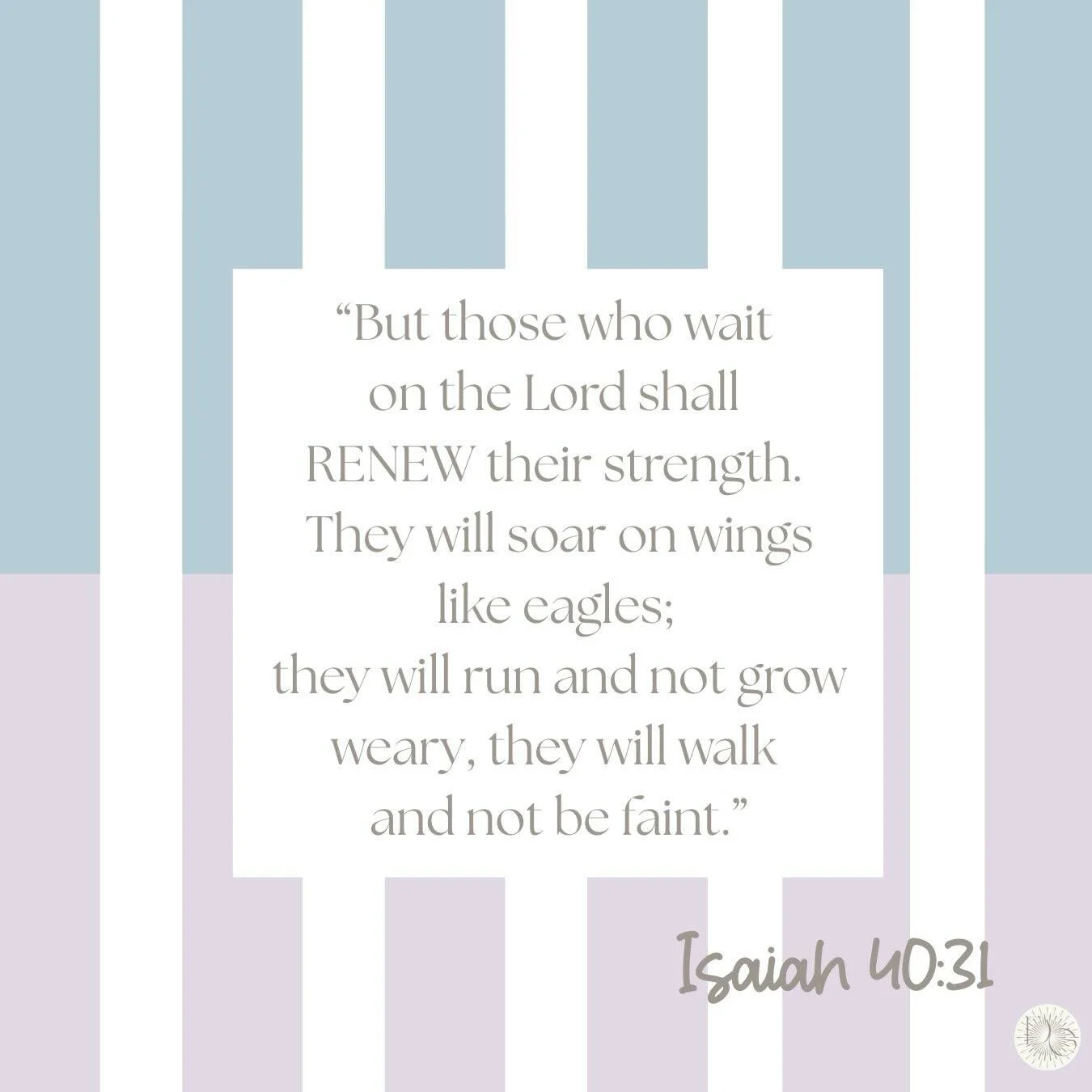 Sharing our printable verse!

Comment RENEW for the link or visit our Printables page on our website (link in bio).