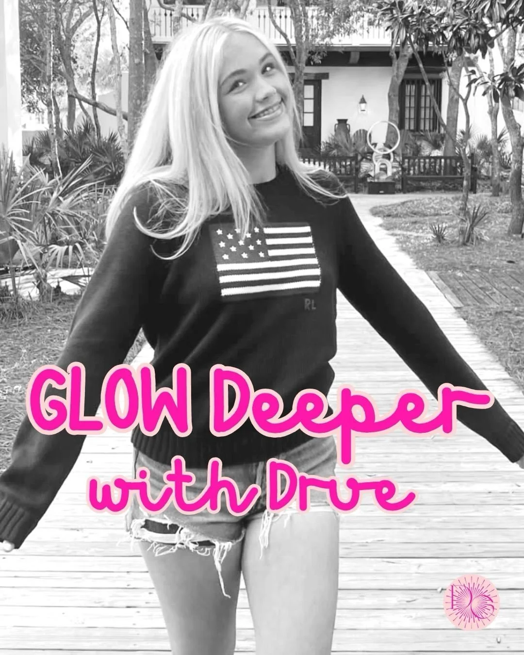 Glow Deeper with Drue today! 🩷
