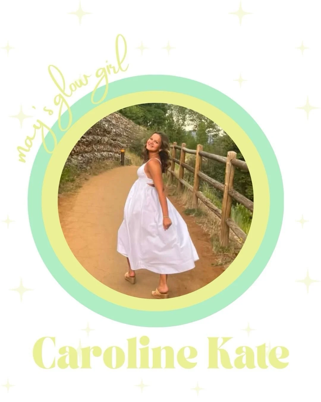 We&rsquo;re so excited to introduce our May Glow Girl&mdash;Caroline Kate

We can&rsquo;t wait to learn more about her faith, her heart, and her love for Jesus.

For more about Caroline Kate visit hellodailyglow.com