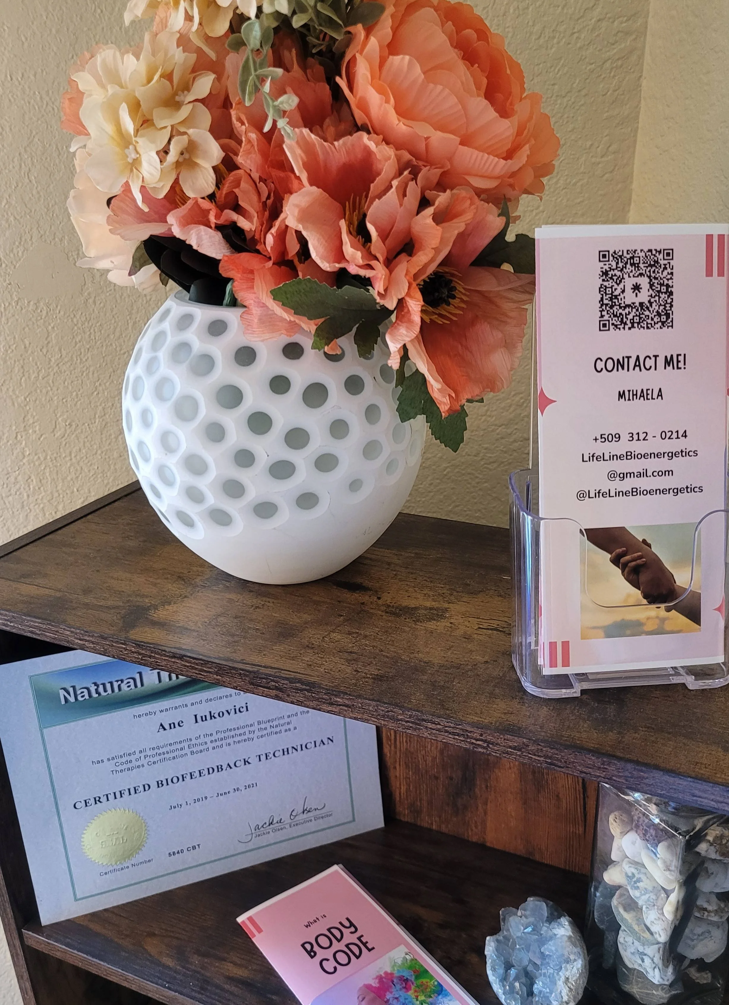 Healing room - Life Line Bioenergetics