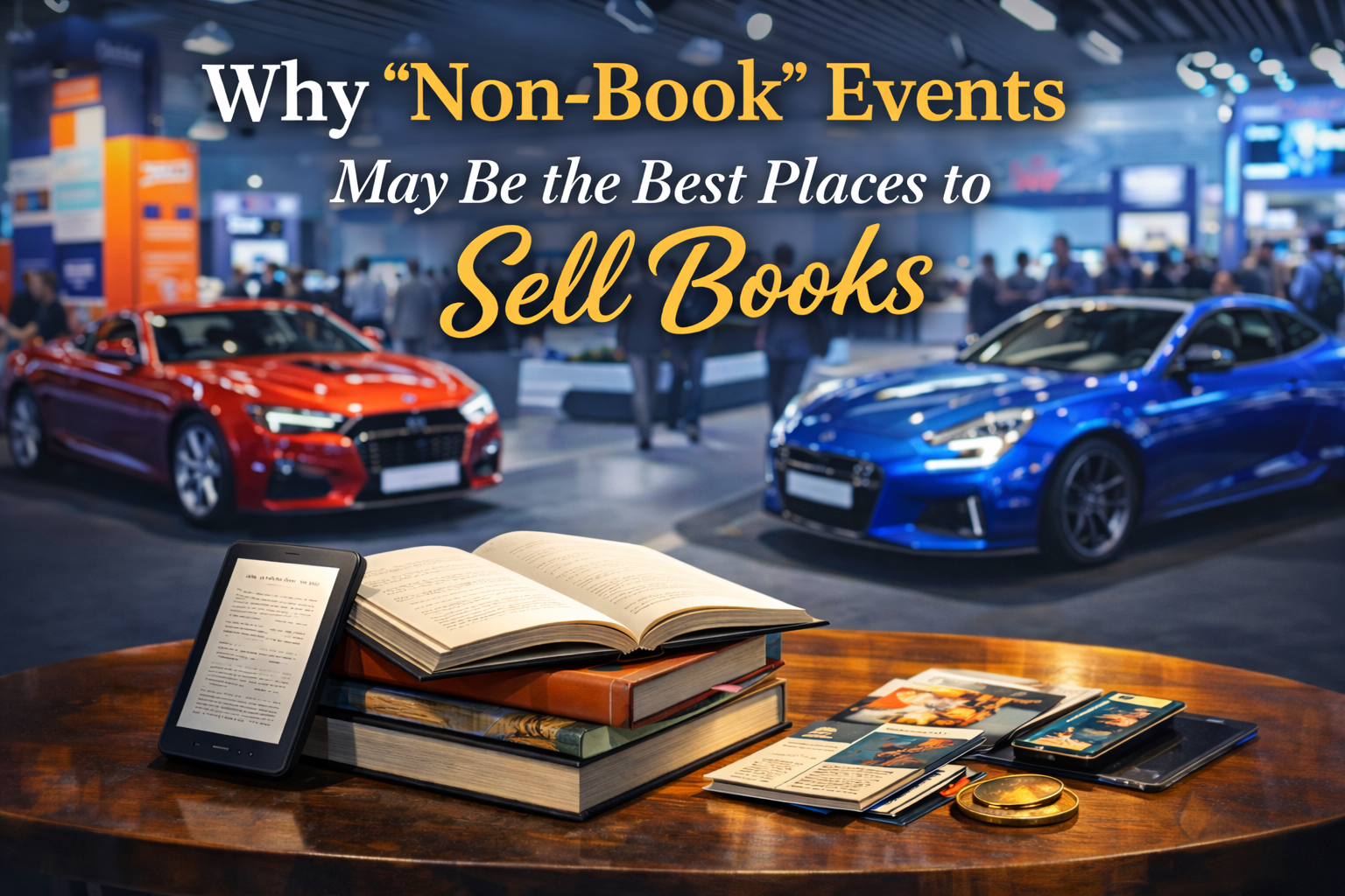 Non-Book Events Might Be the Best Places to Sell Books