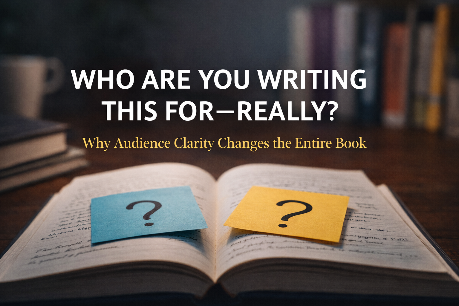 Who Are You Writing This For—Really? Why Audience Clarity Changes the Entire Book