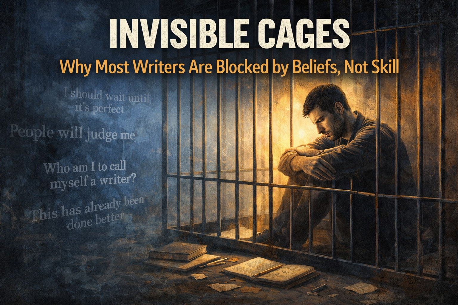 Invisible Cages: Why Most Writers Are Blocked by Beliefs, Not Skill