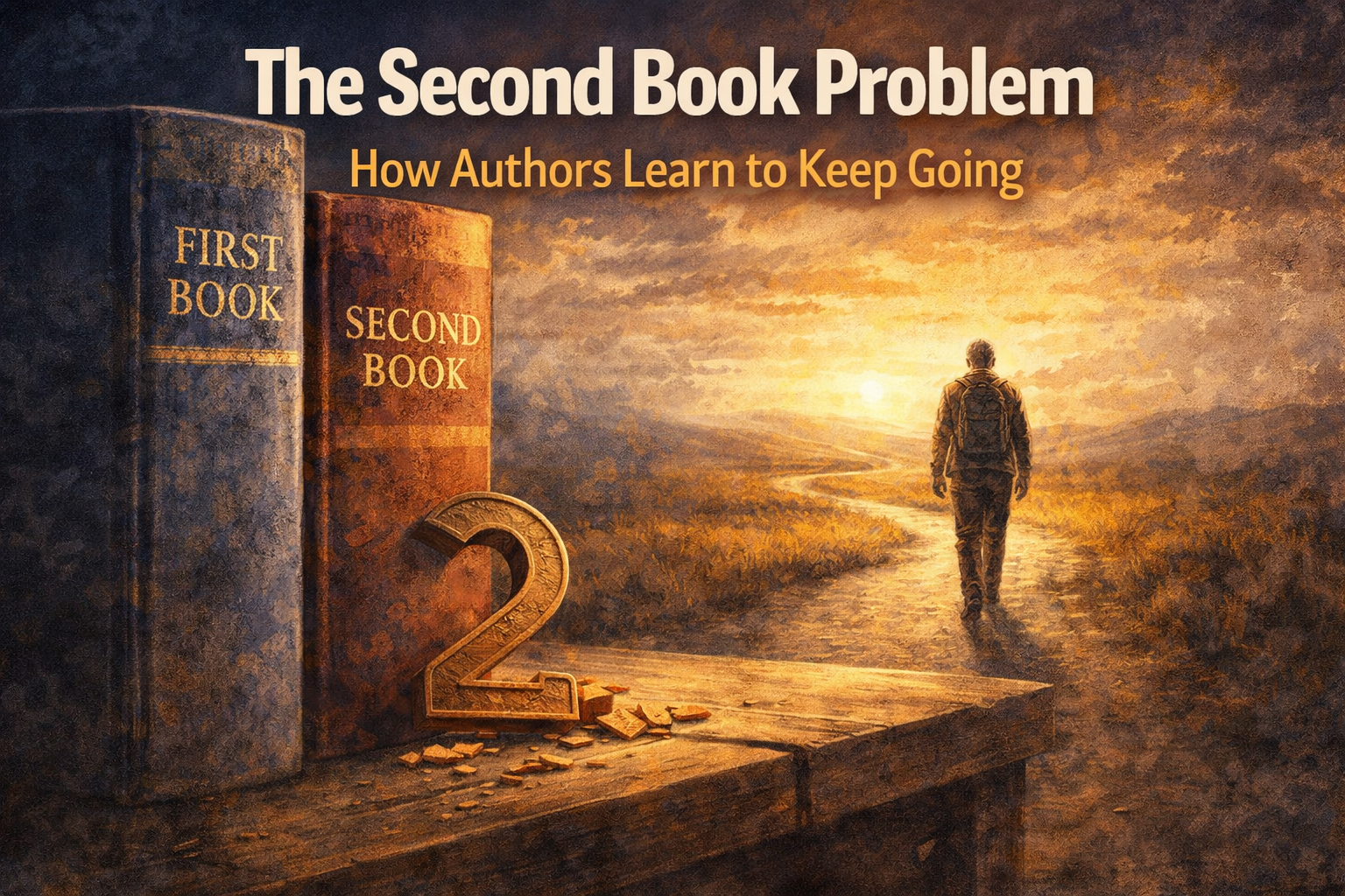 The Second Book Problem: How Authors Learn to Keep Going