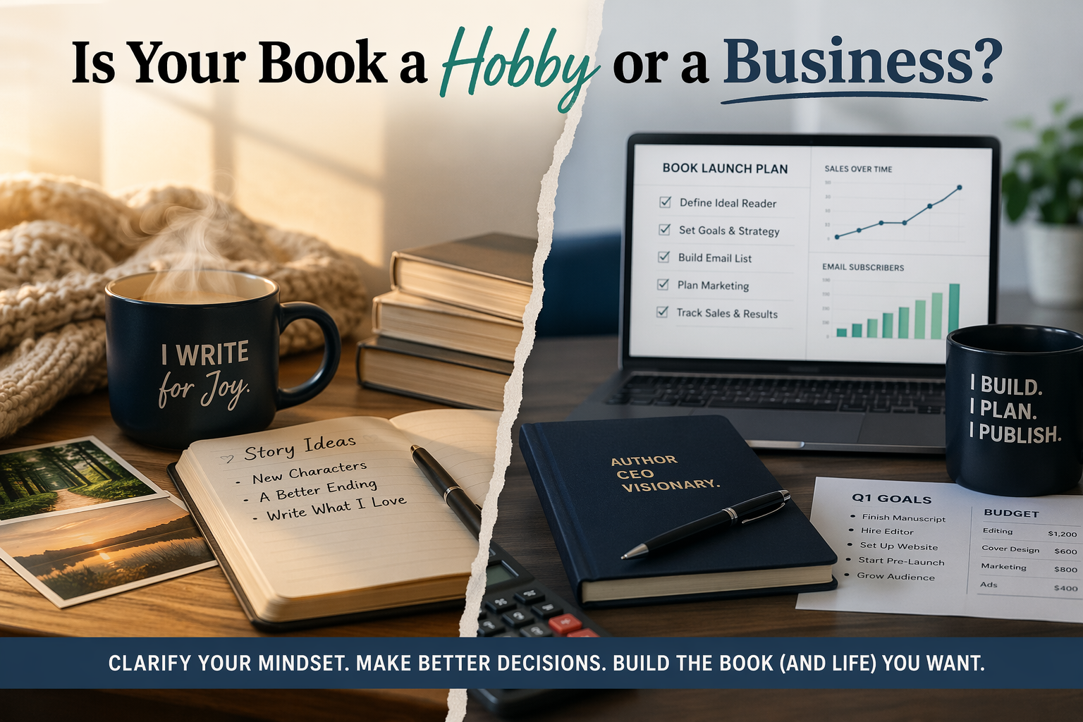 Is Your Book a Hobby or a Business?