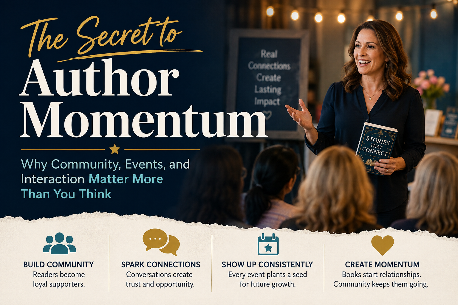 The Secret to Author Momentum: Why Community Matters More Than You Think