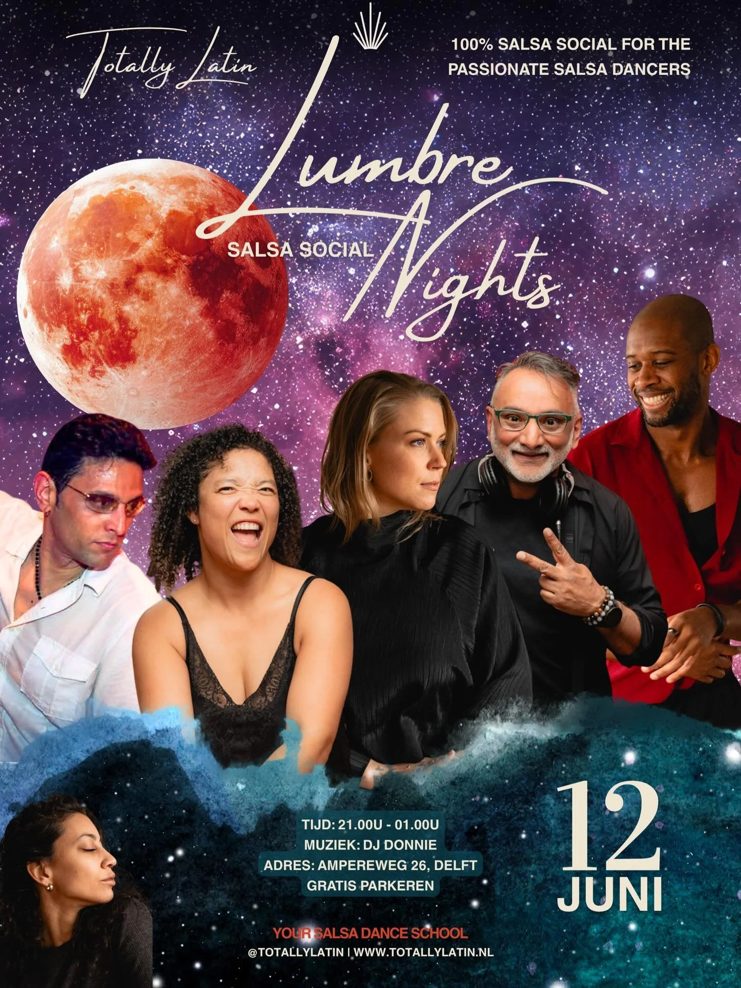 LUMBRE NIGHTS | 12 JUNI ✨🌕

De dansvloer wacht op jou 🔥

Kom dansen op de meest gepassioneerde salsa social van de regio: 100% salsa, 100% vibe.

Voor de &eacute;chte salsa liefhebbers.

Kom alleen, kom met vrienden. Iedereen is welkom. 🙌

🎧 DJ D
