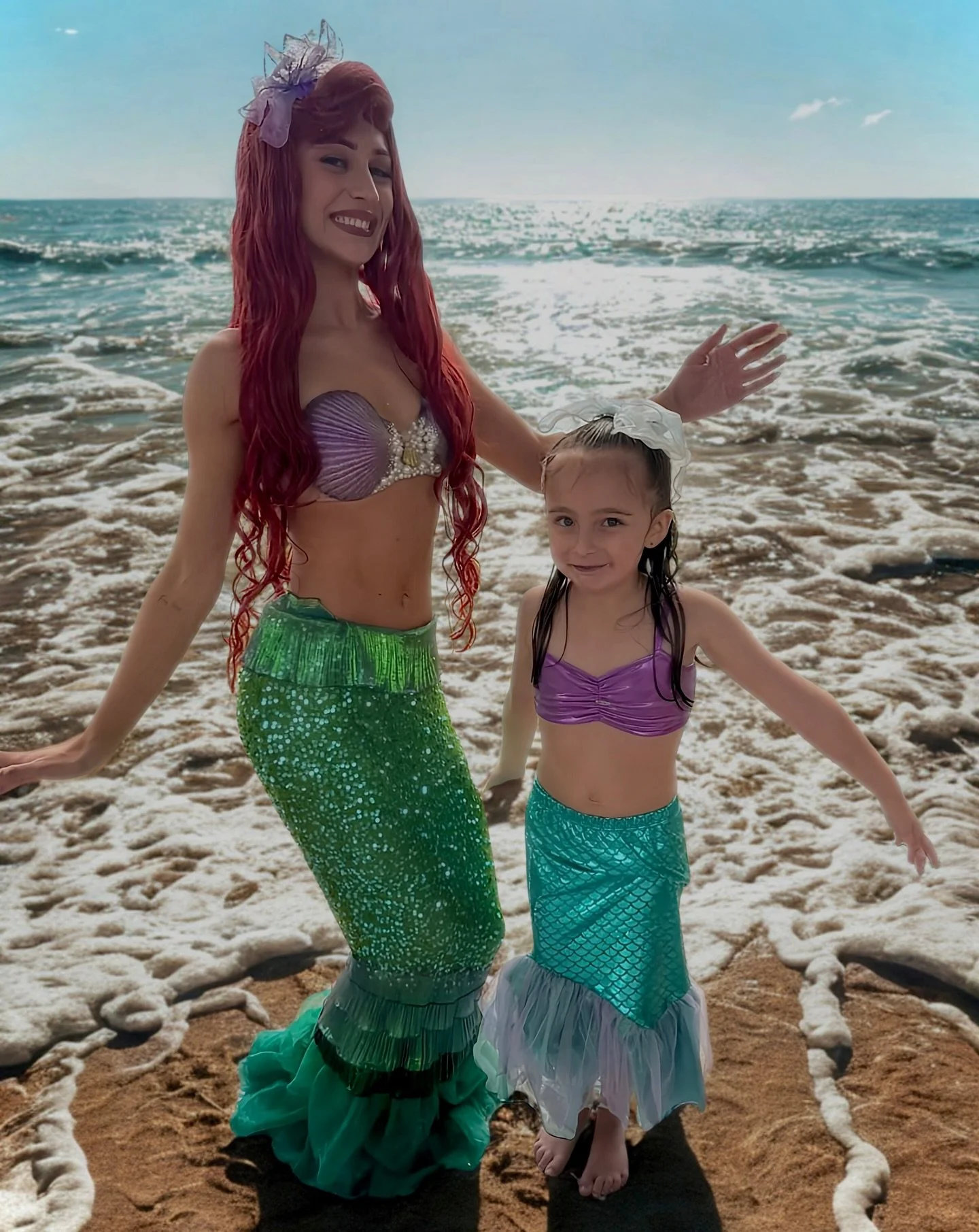 Our little mermaid had an amazing time celebrating this weekend despite the rainy weather! 🌊

She can&rsquo;t wait to get back out in the sun with all her mermaid friends next week. 💜✨

Our April weekends are filling up fast, so make sure you book 