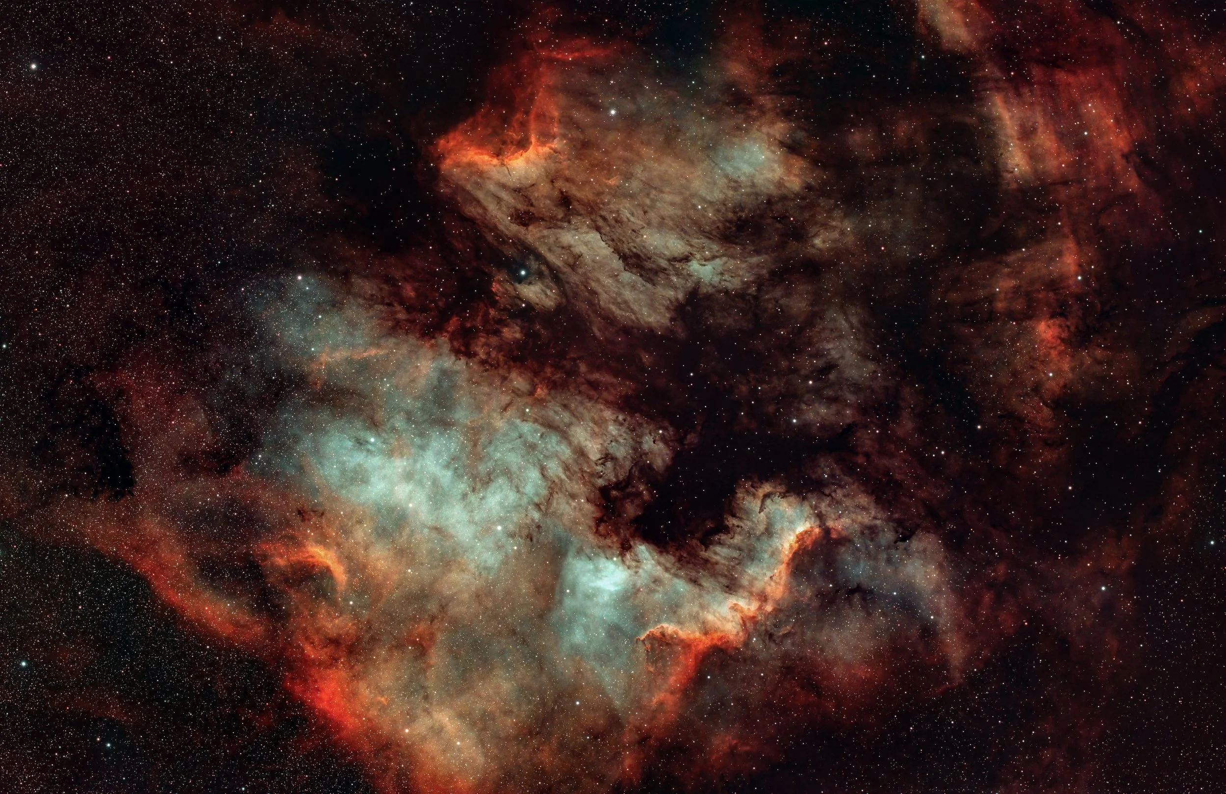 North America &amp; Pelican Nebulae: Skylines of Cygnus