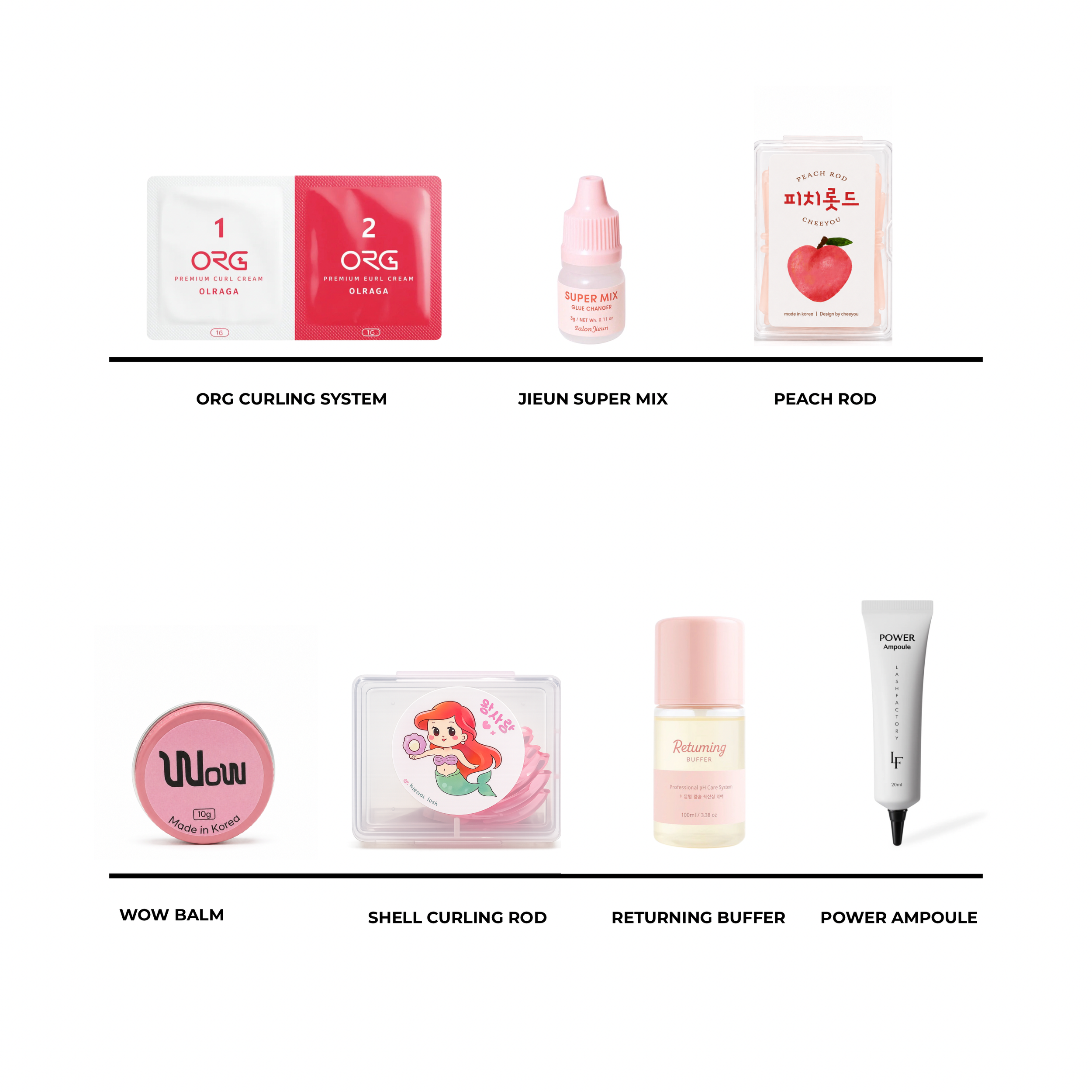 STANDARD KOREAN LASH LIFT KIT