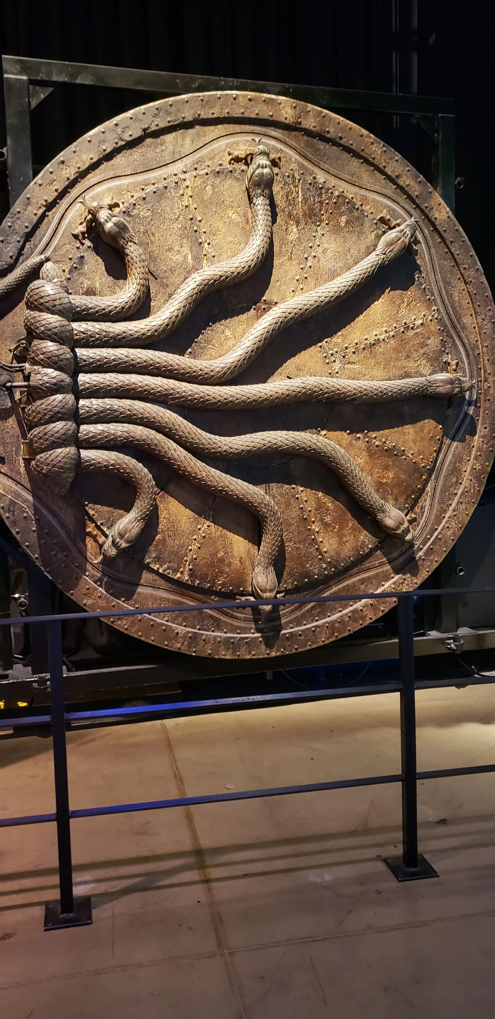 Vault Door to the Chamber of Secrets from Harry Potter.