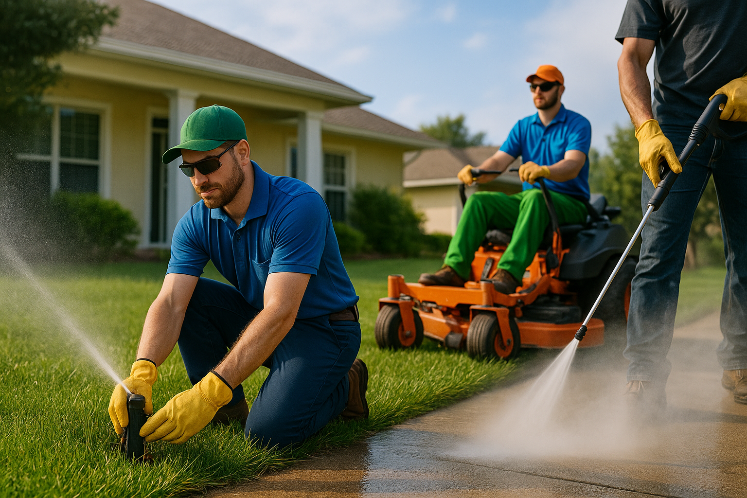 The Ultimate Guide to Lawn Care, Irrigation, and Pressure Washing in Central Florida
