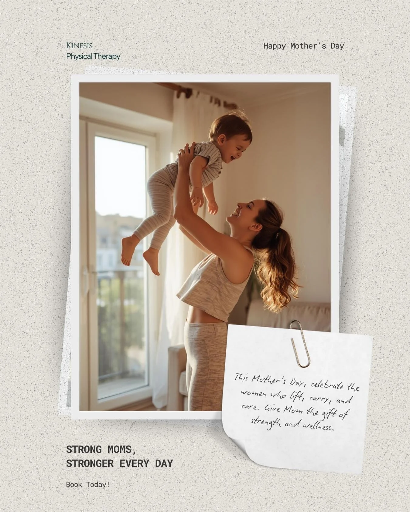 Strong Moms, Stronger Every Day

This Mother&rsquo;s Day, celebrate the women who lift, carry, and care with endless strength. Whether it&rsquo;s chasing little ones, conquering daily challenges, or recovering from life&rsquo;s aches and pains,  ever