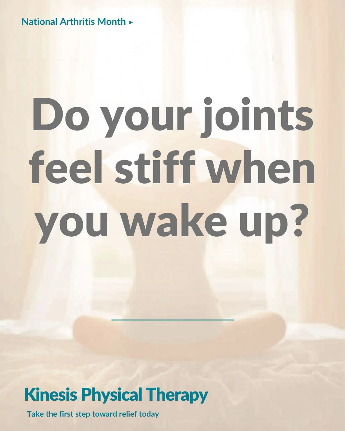 May is National Arthritis Month 💙

Did you know arthritis affects over 50 million adults in the U.S.?
Arthritis doesn&rsquo;t just mean &ldquo;joint pain,&rdquo; it can impact your strength, mobility, and daily life. The good news? You don&rsquo;t h