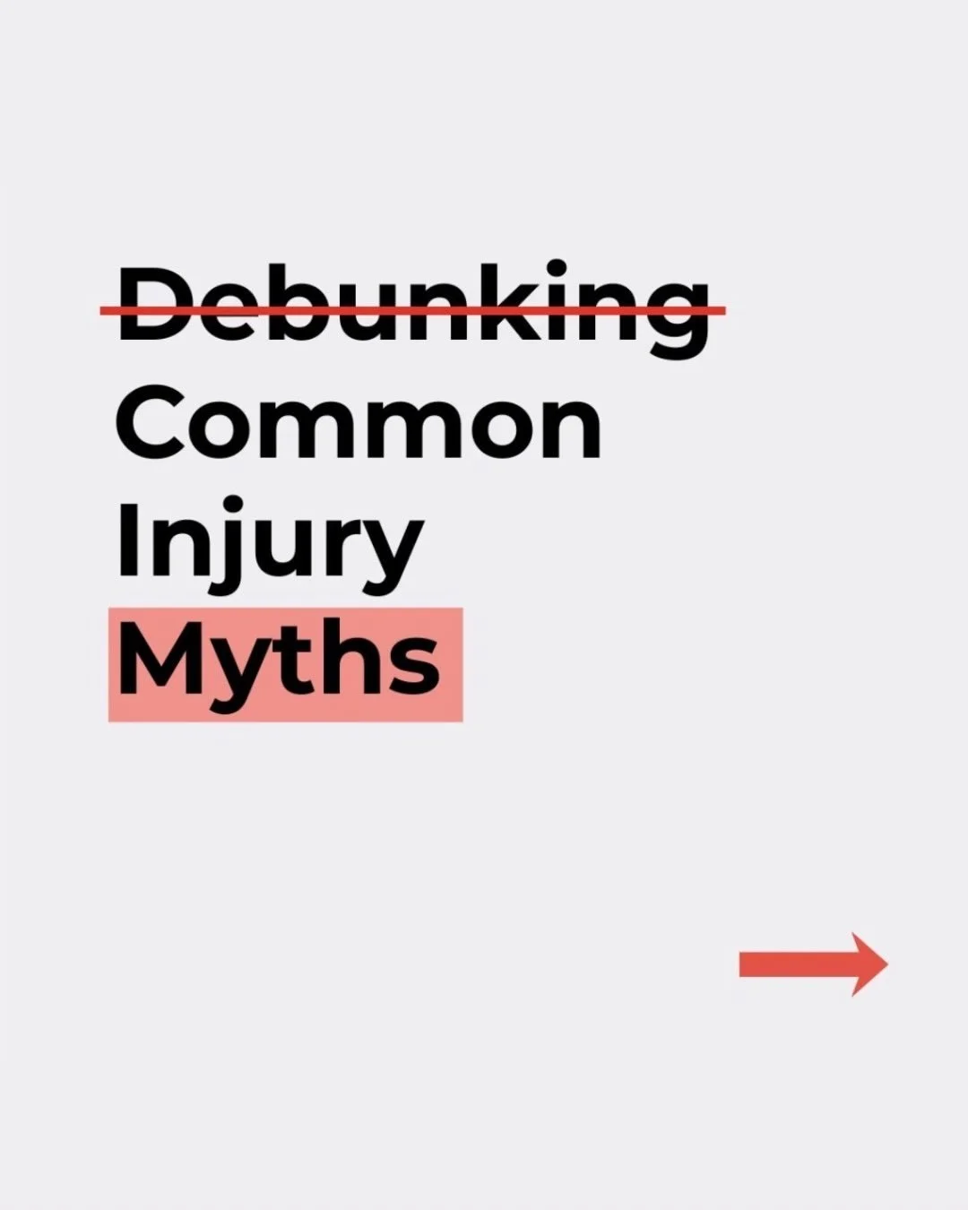 Don&rsquo;t ignore your pain. Learn how to work with it. 📣

Pain doesn&rsquo;t always mean stop. And rehab isn&rsquo;t just for major injuries, surgery, or athletes.
Most of the time, your body doesn&rsquo;t need you to quit, it needs you to adjust.