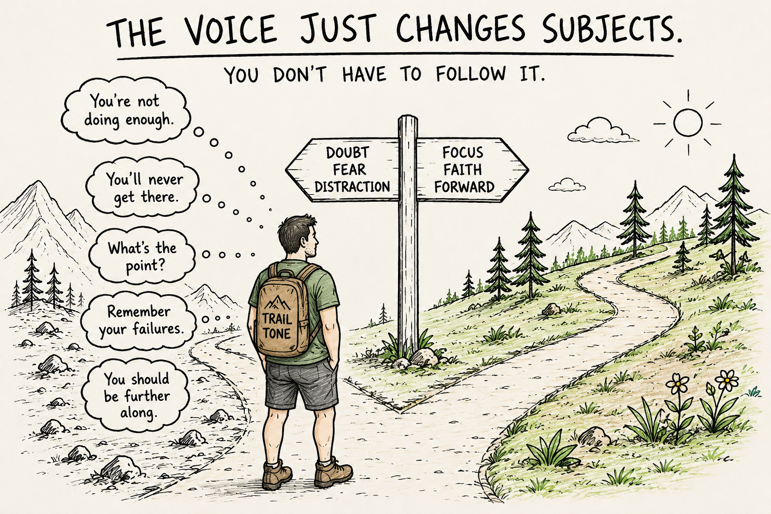 The Voice Just Changes Subjects