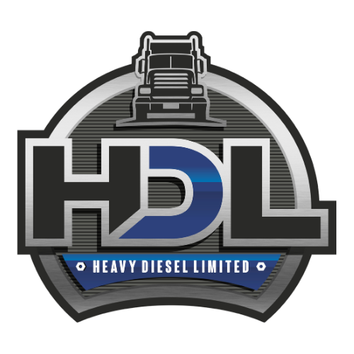 Logo for Heavy Diesel Limited featuring a truck silhouette above the company's initials HDL in bold letters.