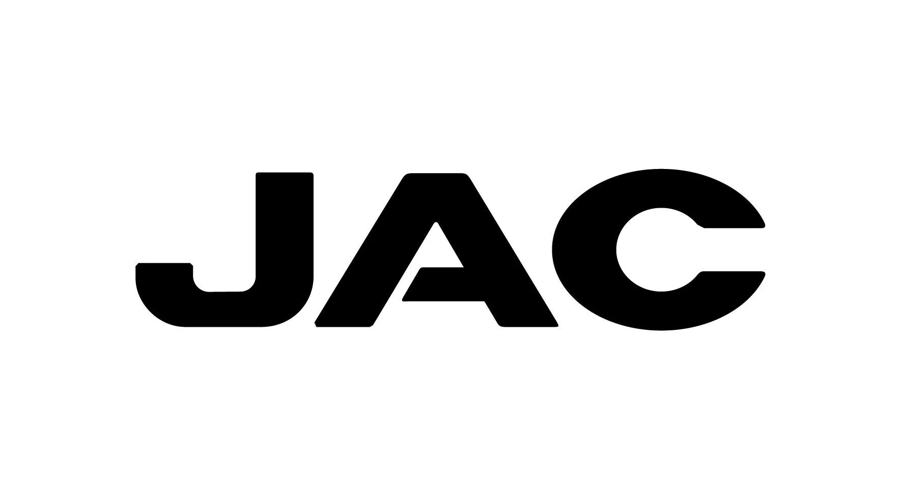 Bold black text spelling out 'JAC' on a white background.