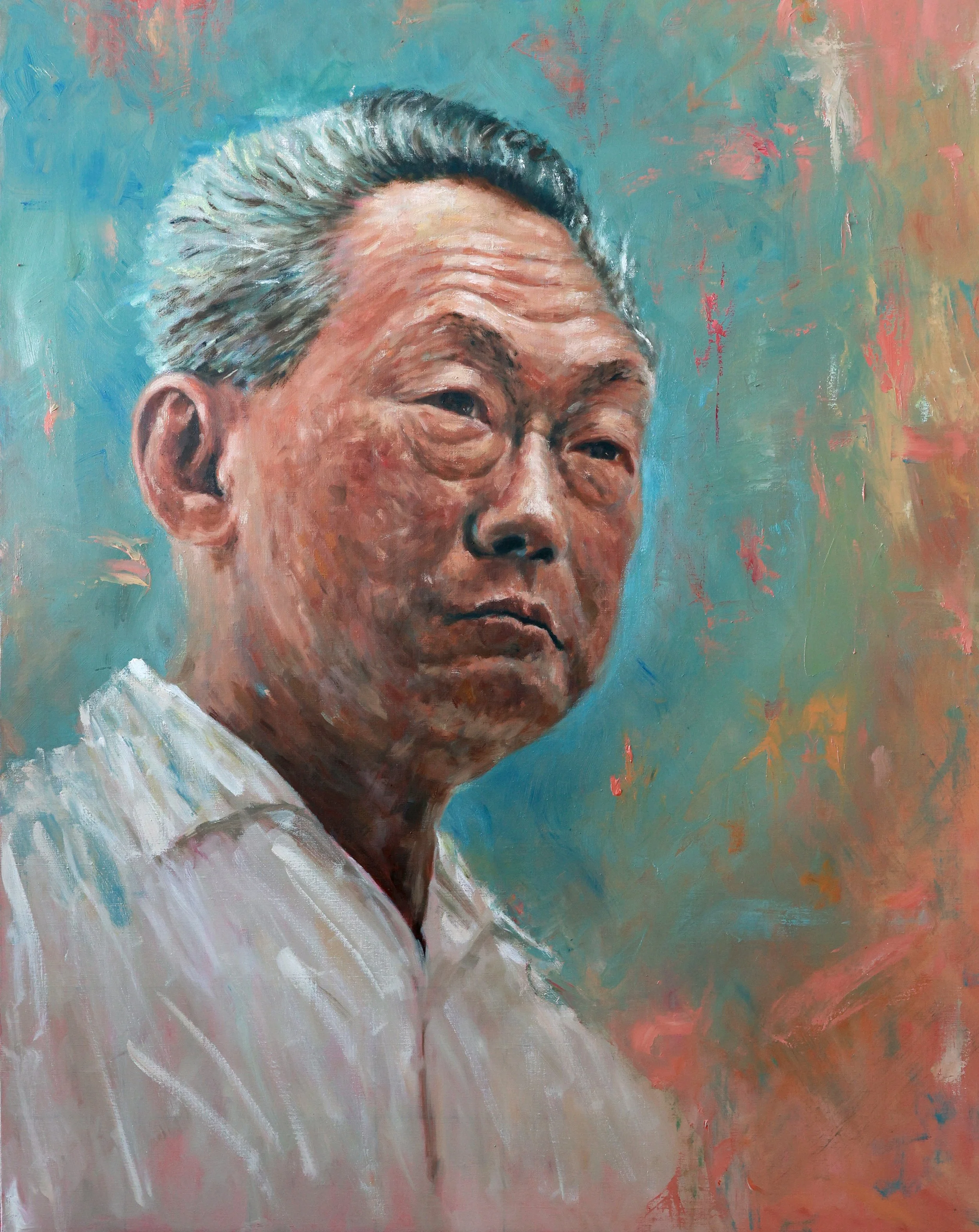 Lee Kuan Yew, LKY art, singapore founding father