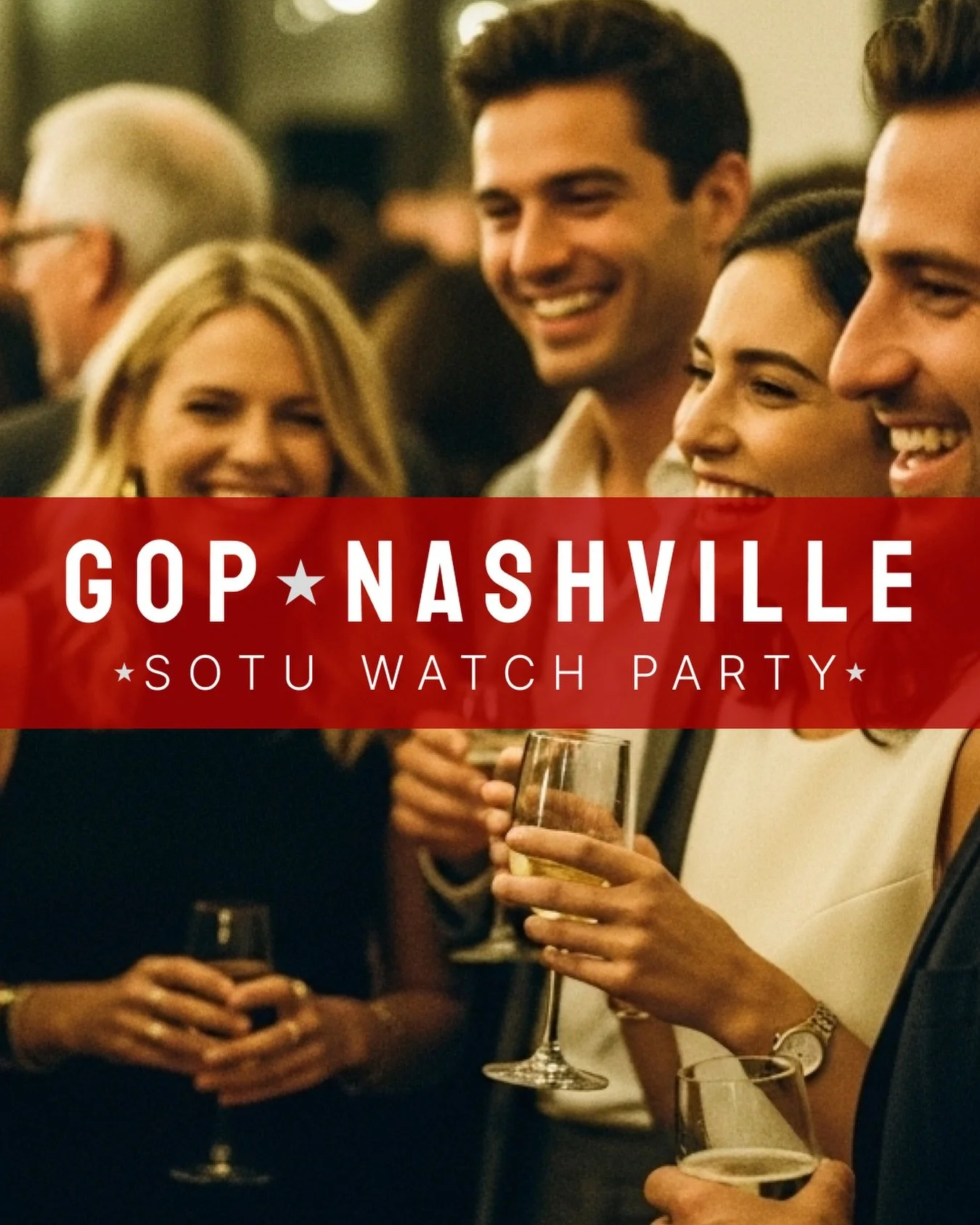 SOTU Watch Party is TOMORROW! Join us at Players Inn in Bellevue for a fun night! Arrive between 7-7:30 pm to watch President Trump&rsquo;s address and connect with fellow conservatives in a relaxed, friendly setting. It&rsquo;s a great opportunity t