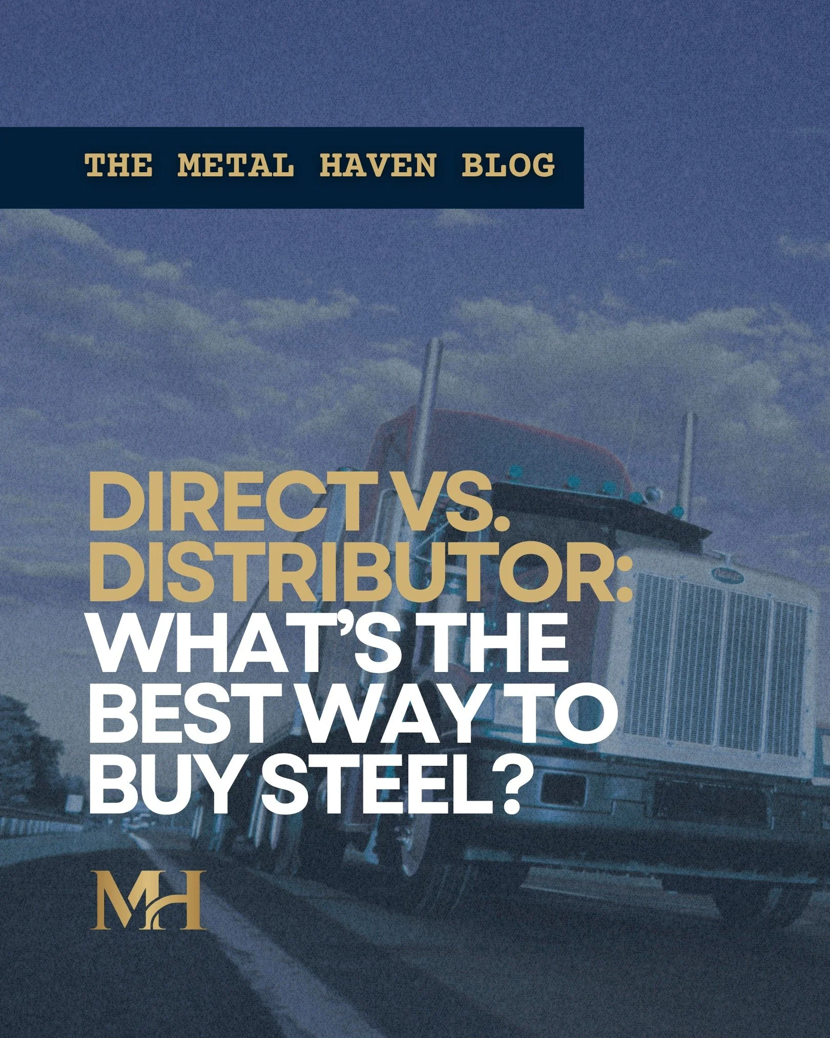 Buying direct isn&rsquo;t always the simplest - or smartest - option.

We break down the differences between buying direct from a mill versus working with a distributor, and why flexibility, timing, and relationships matter more than most people thin
