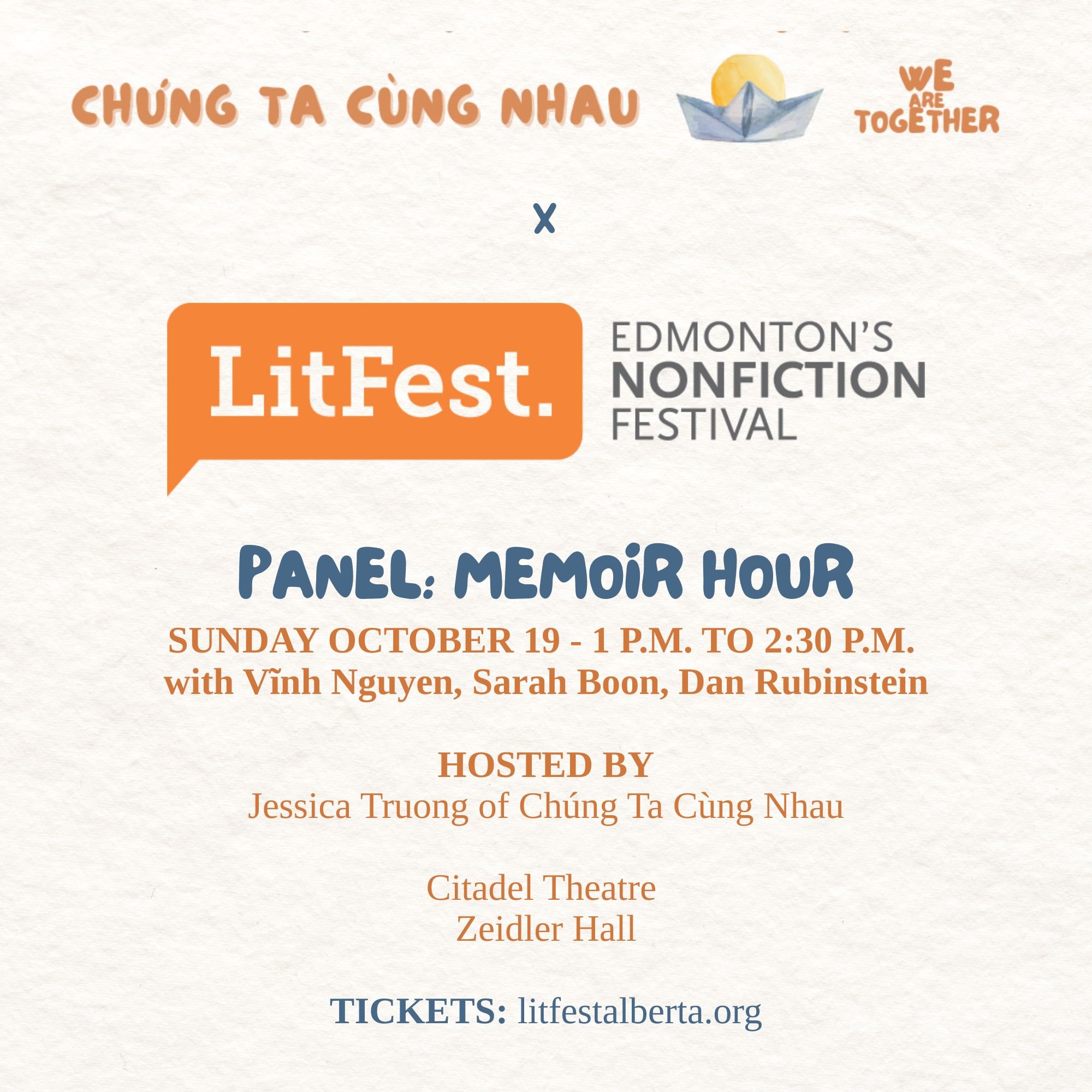 Chúng Ta Cùng Nhau at LitFest 2025!</span>